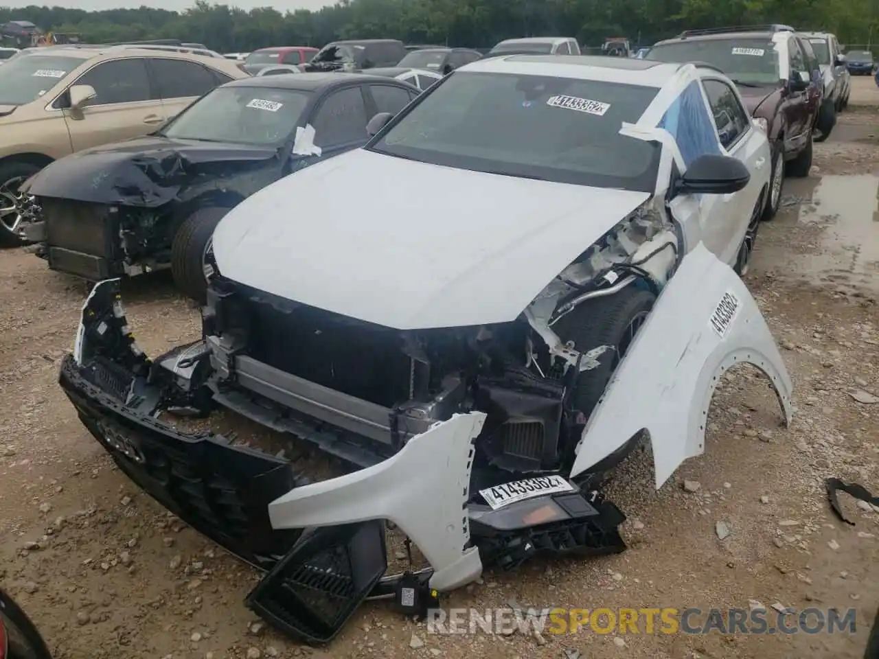 2 Photograph of a damaged car WA1CWBF18MD014230 AUDI SQ8 2021