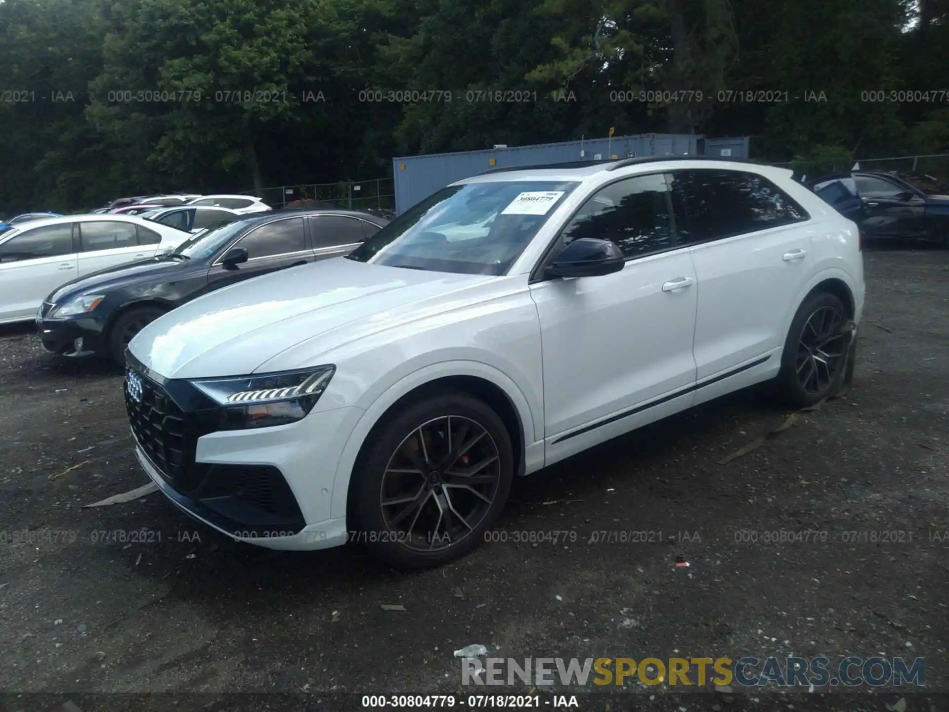 2 Photograph of a damaged car WA1CWBF19MD007755 AUDI SQ8 2021