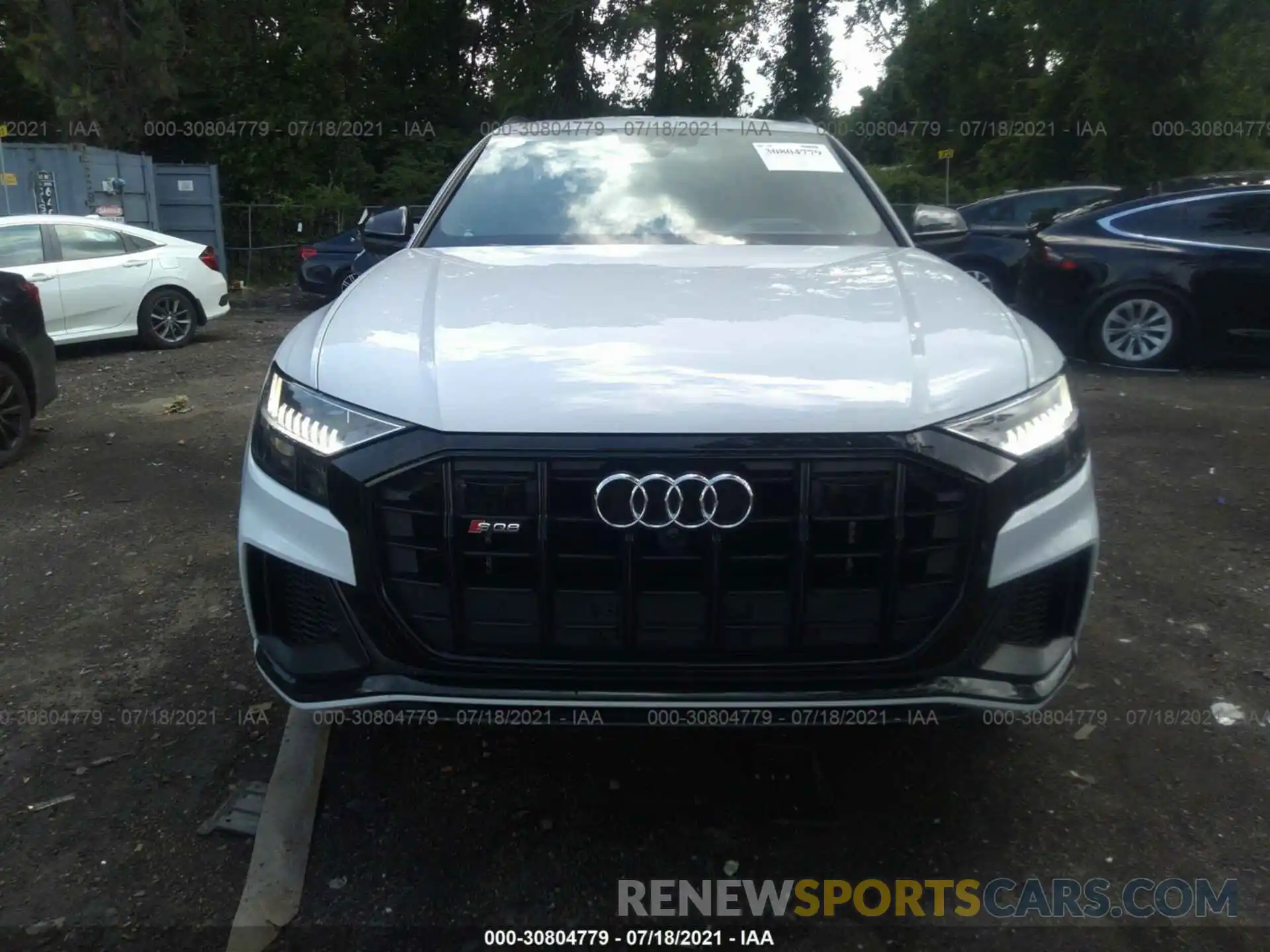 6 Photograph of a damaged car WA1CWBF19MD007755 AUDI SQ8 2021