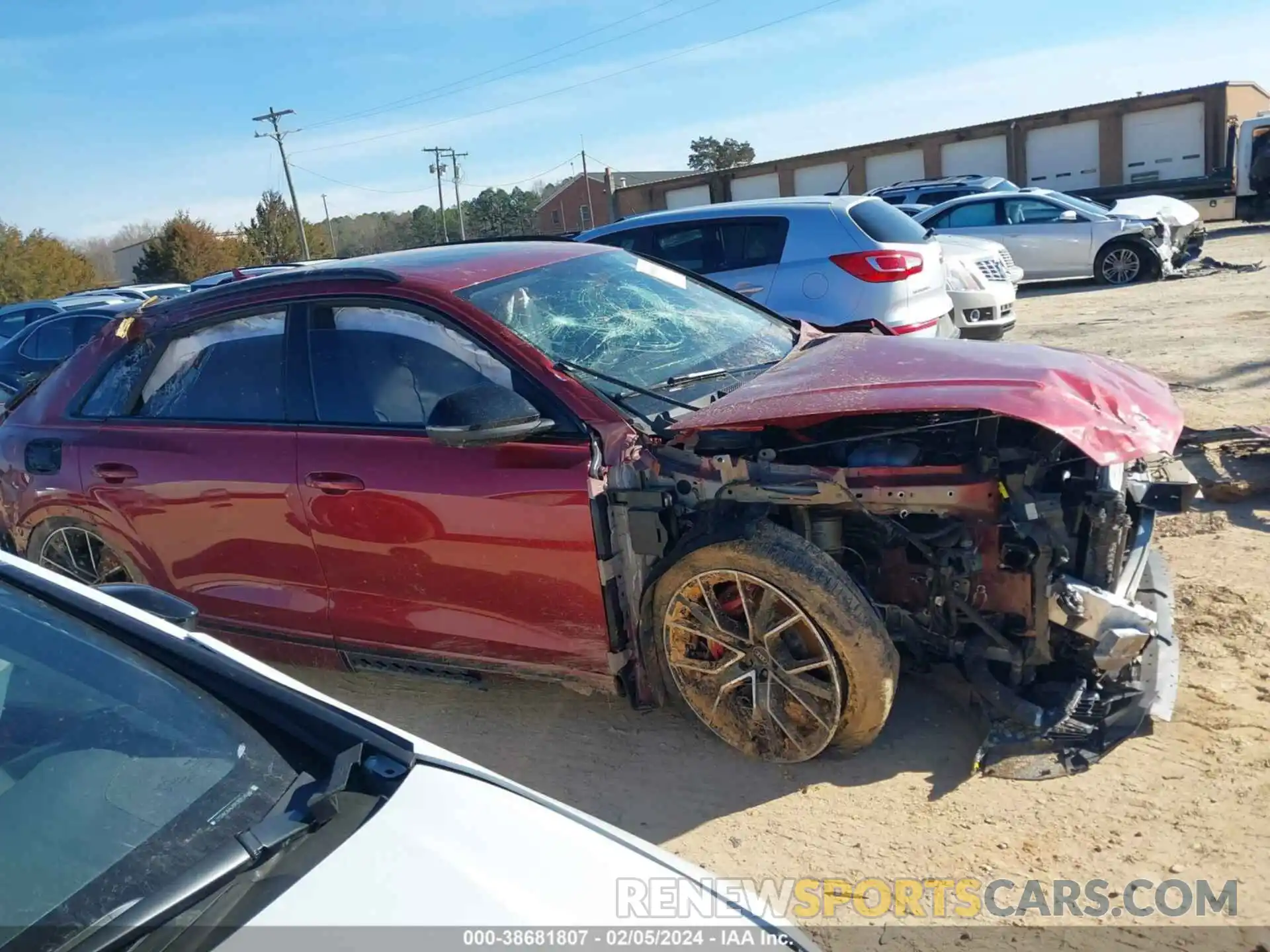 13 Photograph of a damaged car WA1CWBF16PD004753 AUDI SQ8 2023