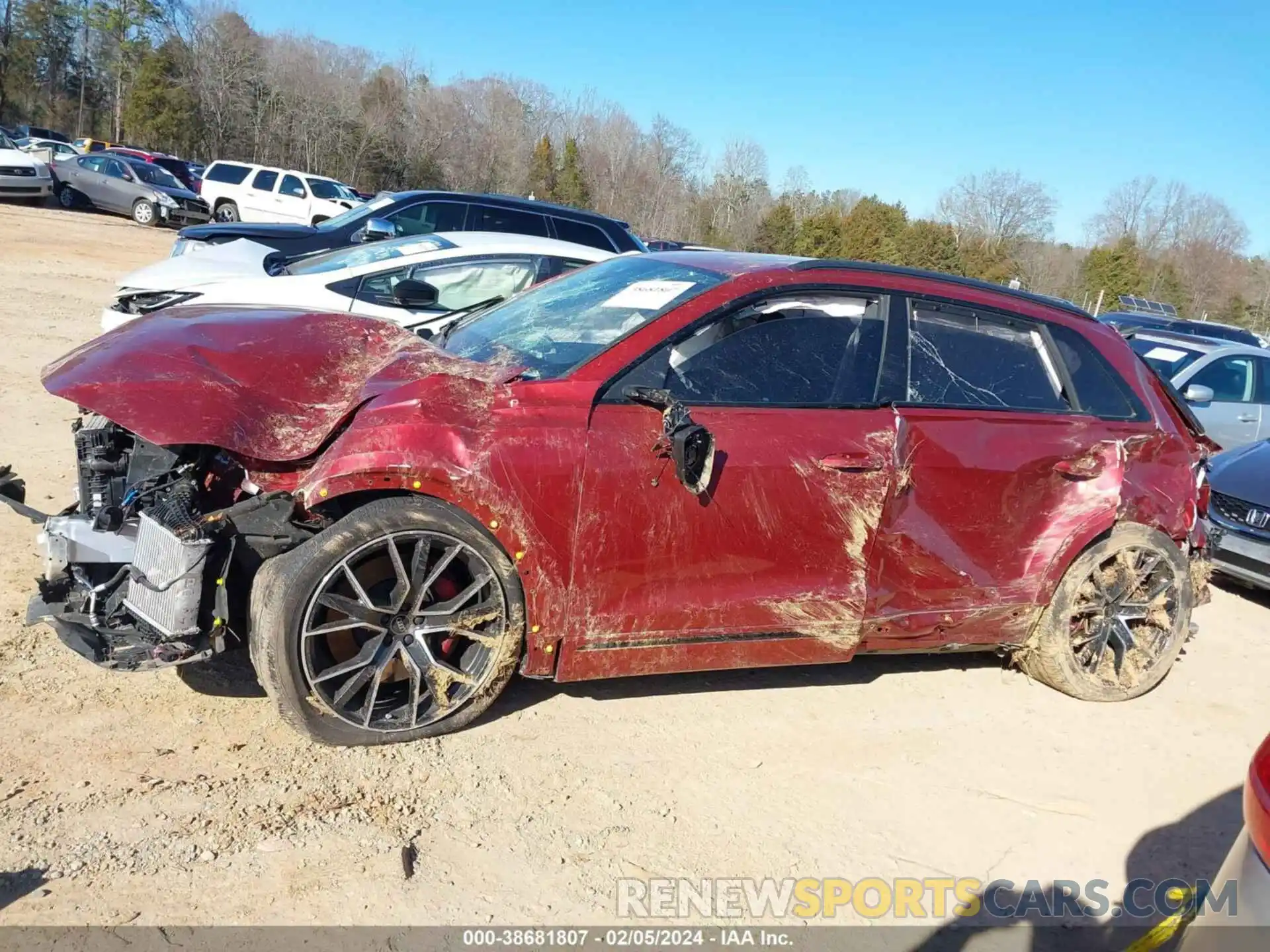 14 Photograph of a damaged car WA1CWBF16PD004753 AUDI SQ8 2023