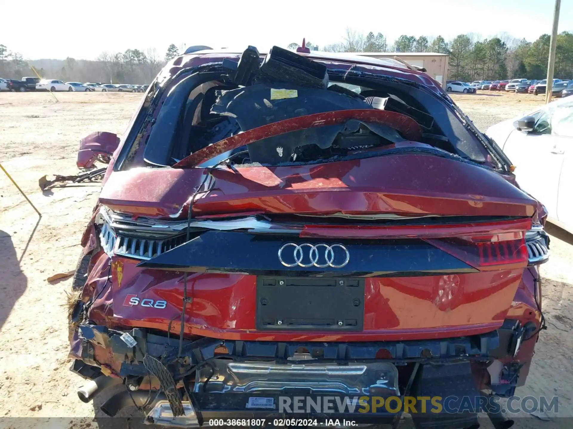 16 Photograph of a damaged car WA1CWBF16PD004753 AUDI SQ8 2023