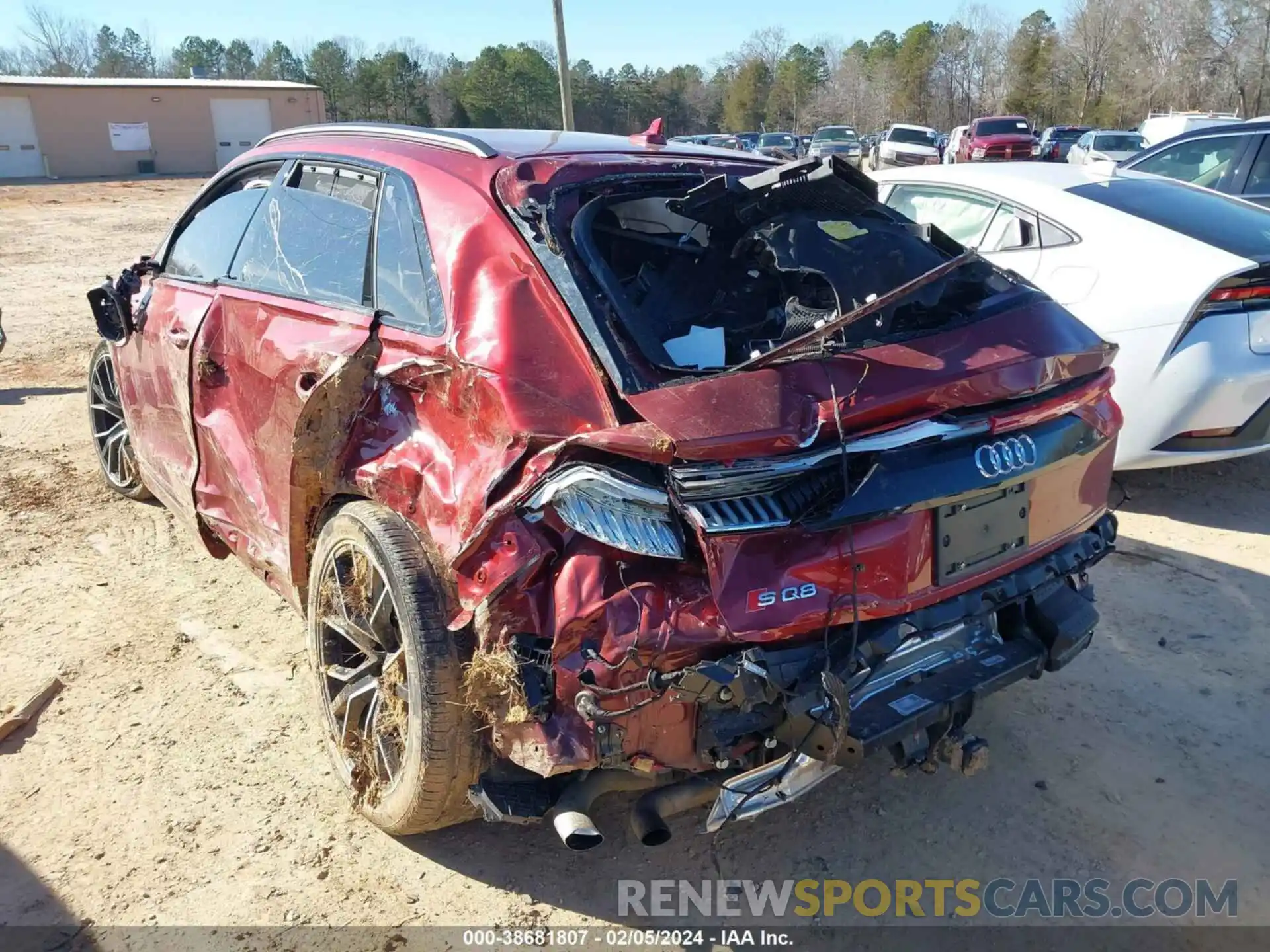 3 Photograph of a damaged car WA1CWBF16PD004753 AUDI SQ8 2023