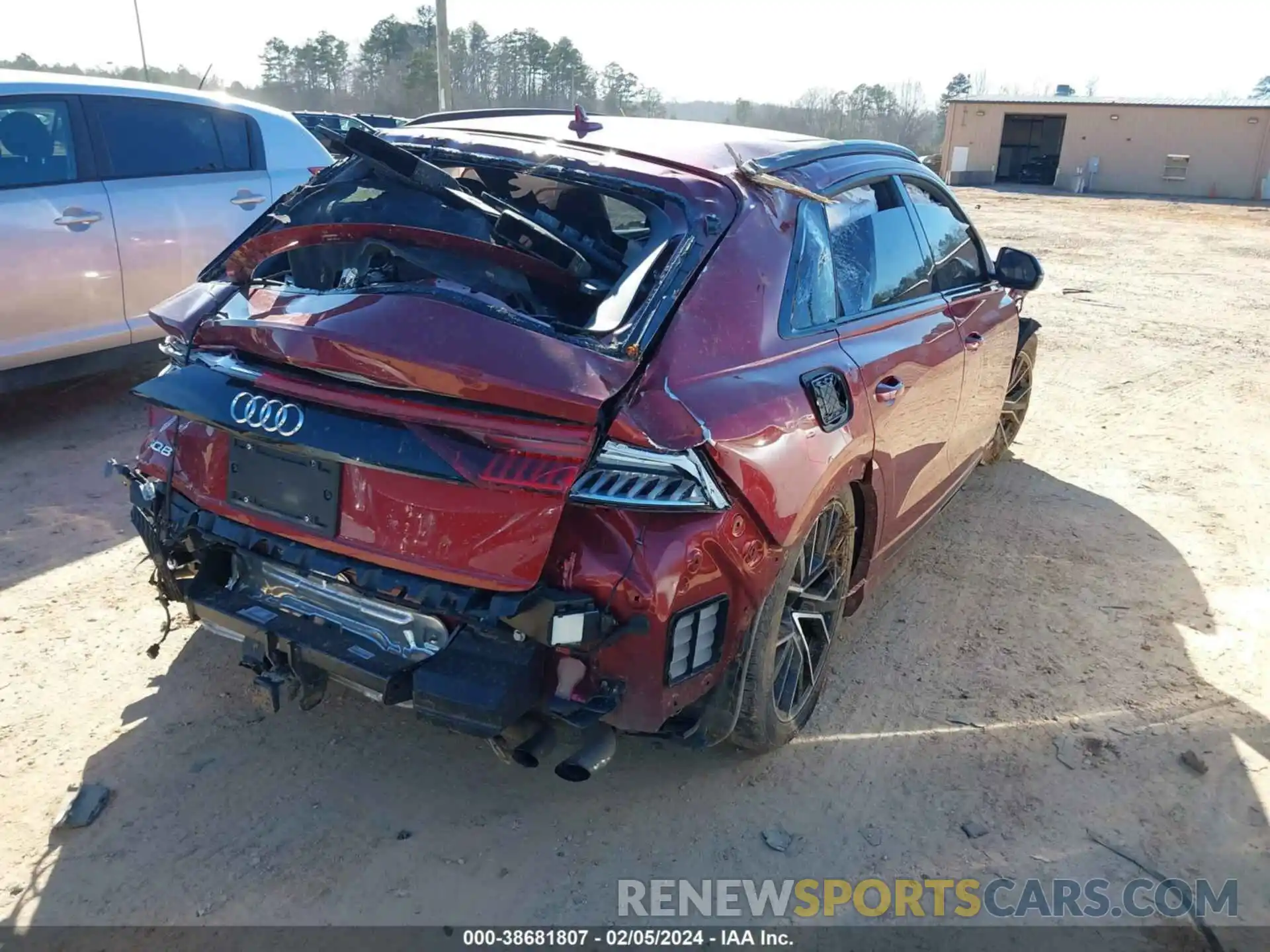 4 Photograph of a damaged car WA1CWBF16PD004753 AUDI SQ8 2023