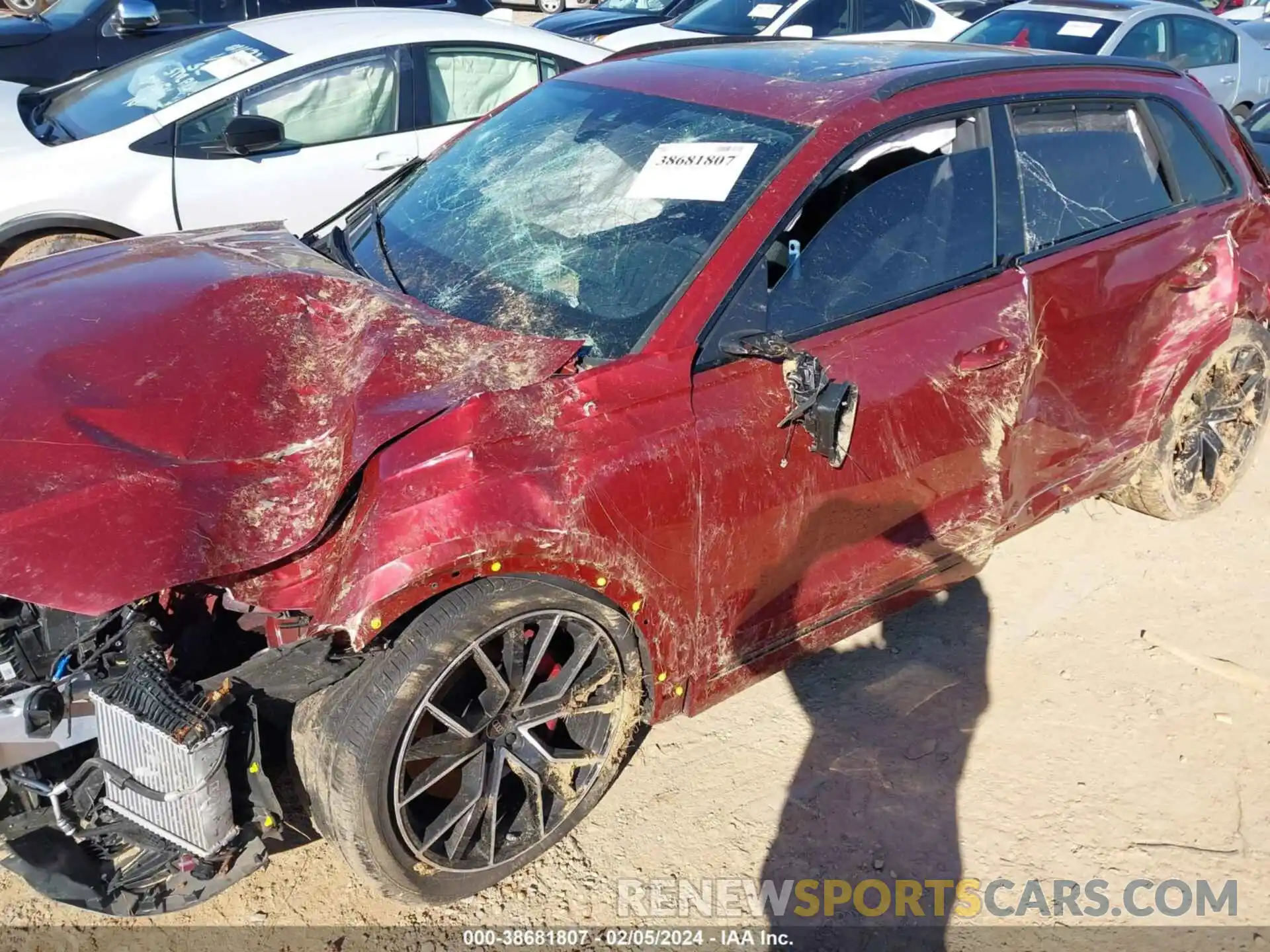 6 Photograph of a damaged car WA1CWBF16PD004753 AUDI SQ8 2023