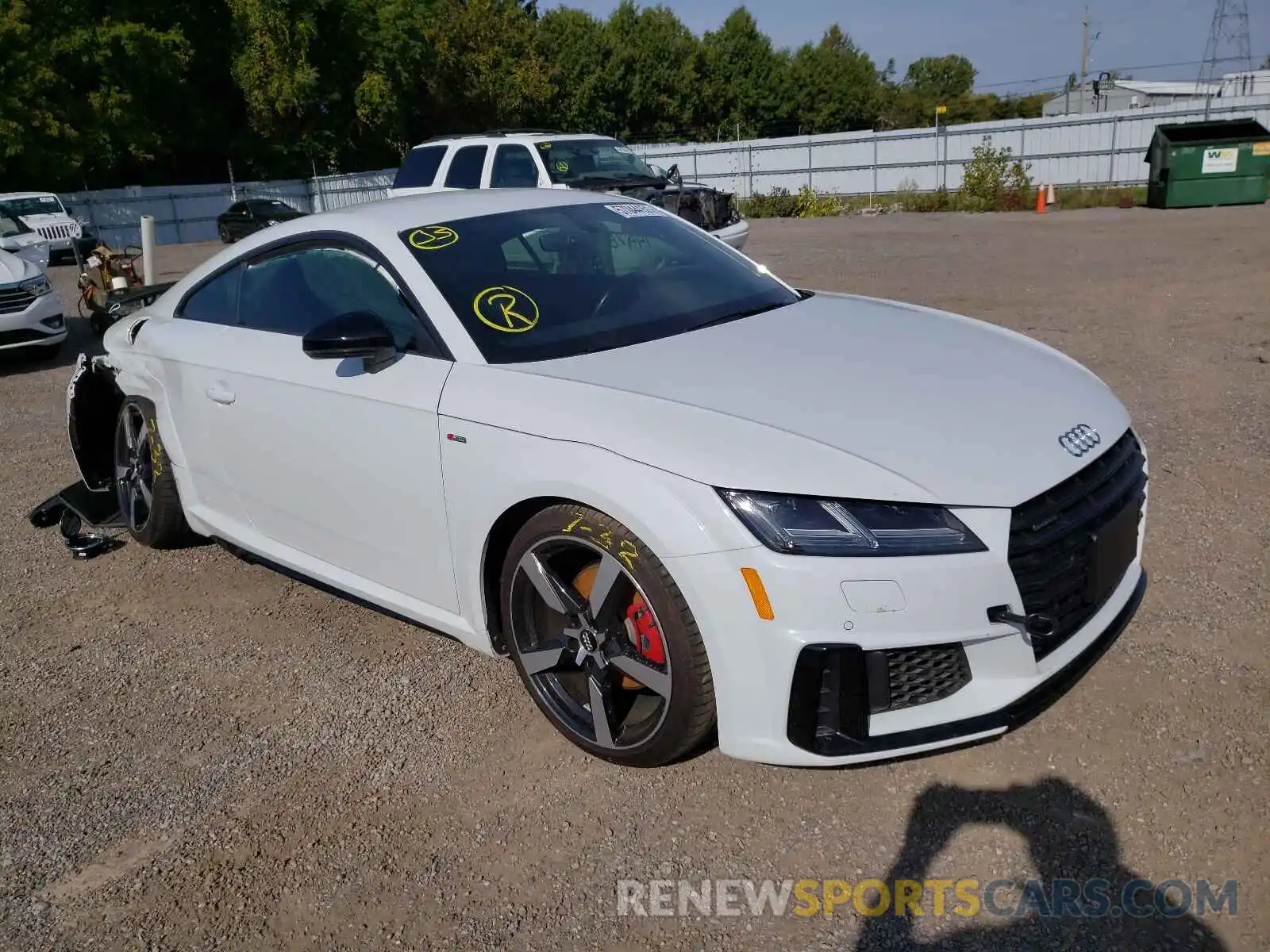 1 Photograph of a damaged car TRUAEAFV2K1004875 AUDI TT 2019