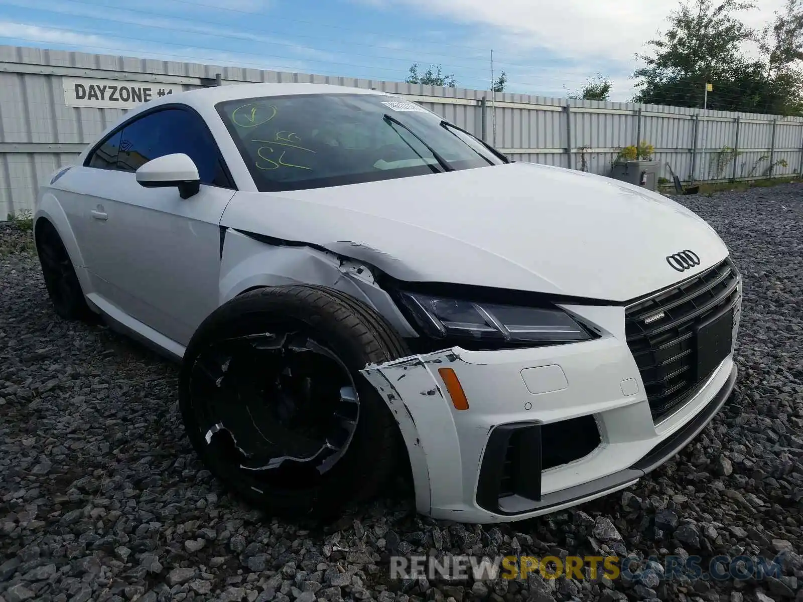 1 Photograph of a damaged car TRUAEAFV5K1006362 AUDI TT 2019