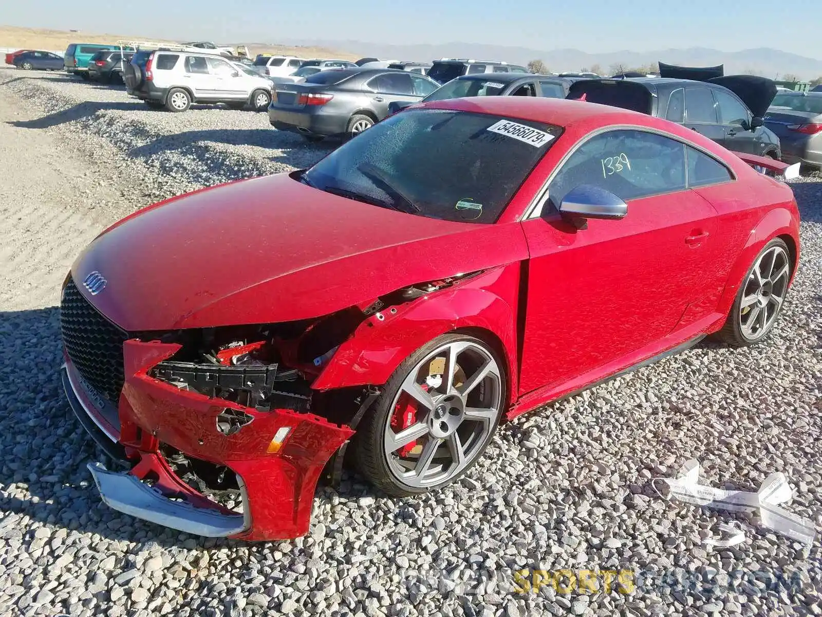 2 Photograph of a damaged car WUAASAFV0K1900372 AUDI TT 2019