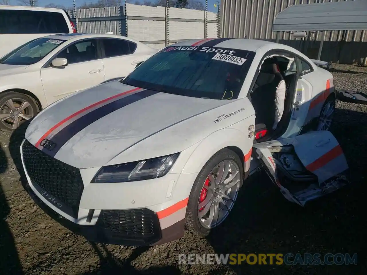 2 Photograph of a damaged car WUAASAFV2K1900809 AUDI TT 2019