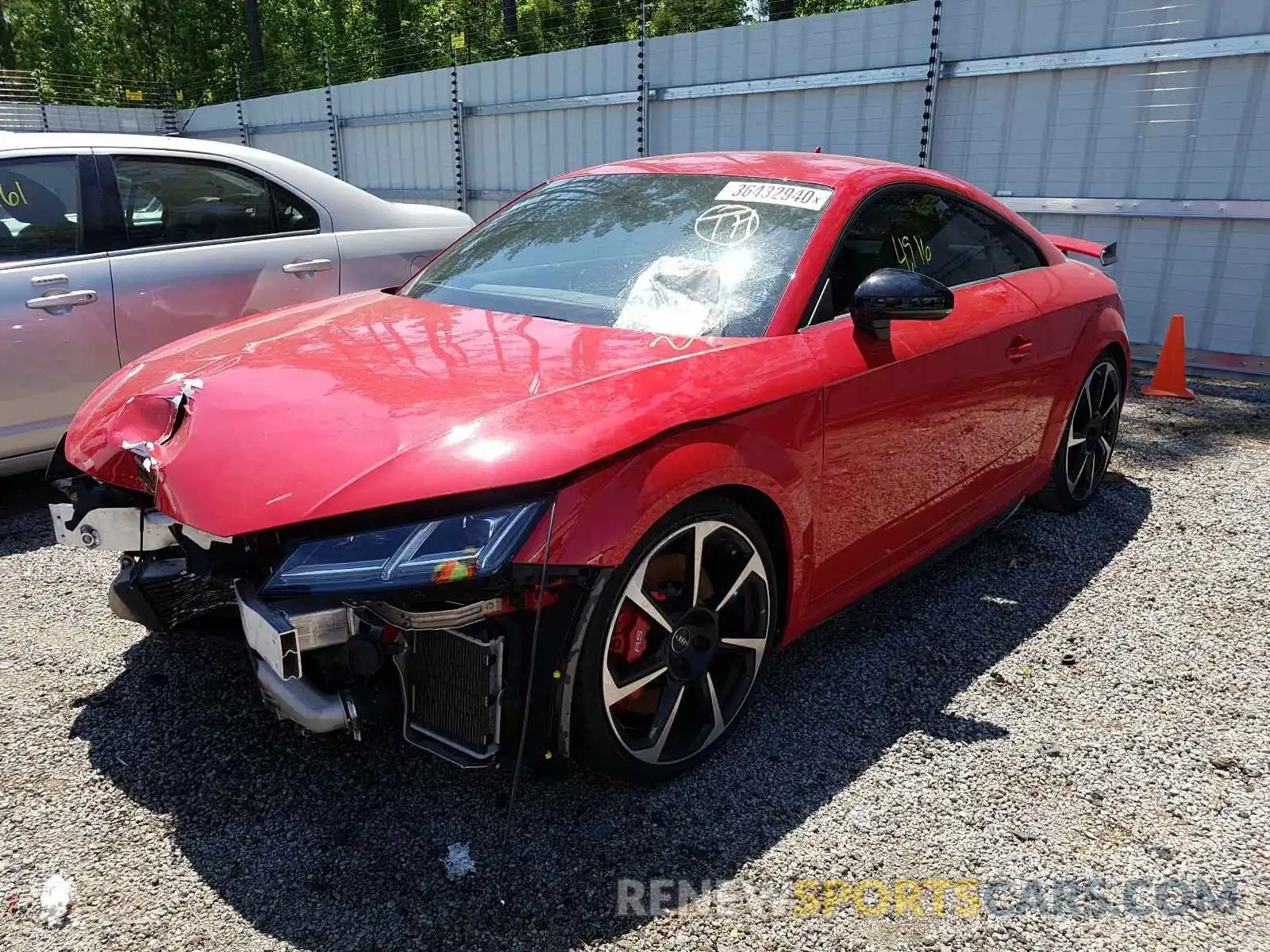 2 Photograph of a damaged car WUAASAFV4K1900679 AUDI TT 2019