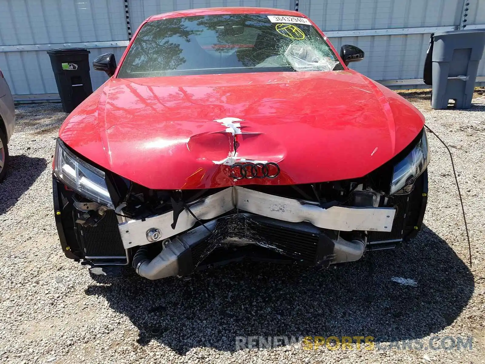 9 Photograph of a damaged car WUAASAFV4K1900679 AUDI TT 2019