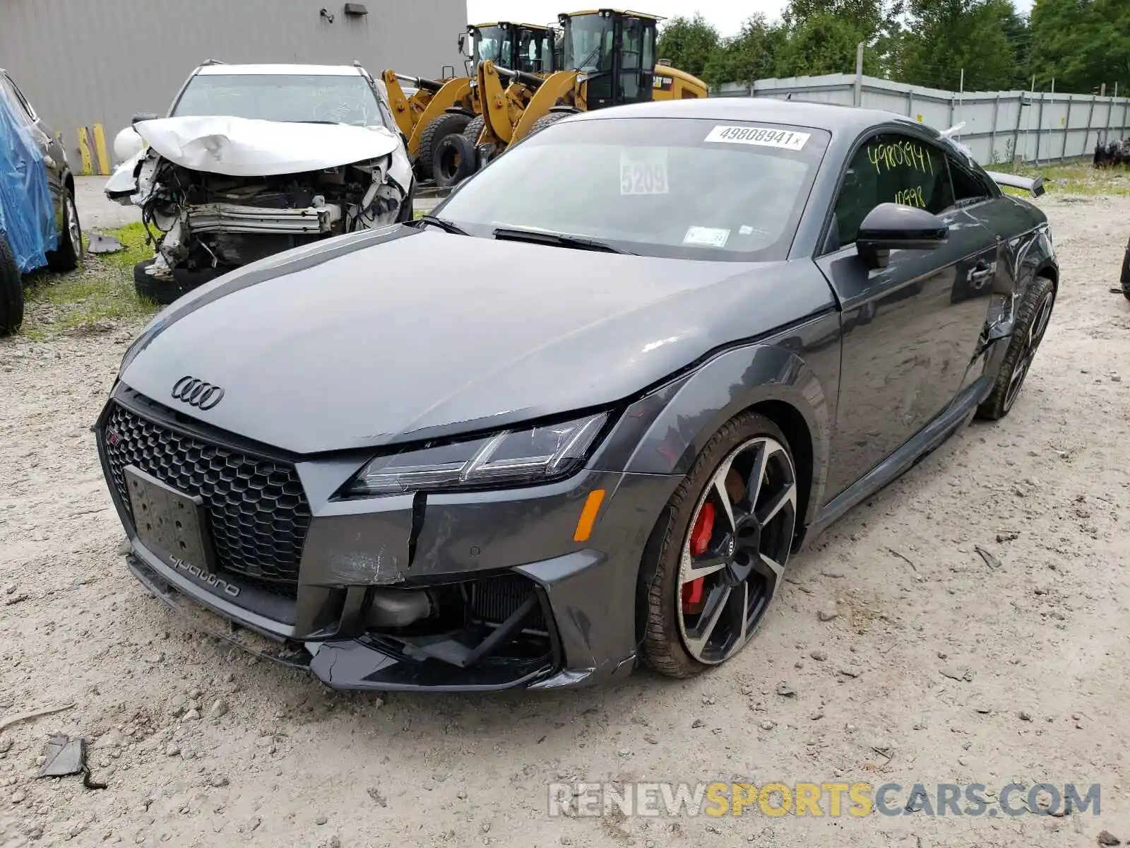 2 Photograph of a damaged car WUAASAFV6K1900456 AUDI TT 2019