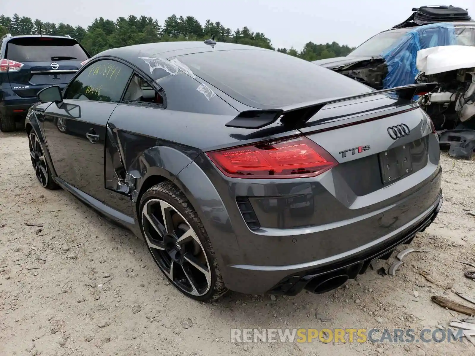 3 Photograph of a damaged car WUAASAFV6K1900456 AUDI TT 2019