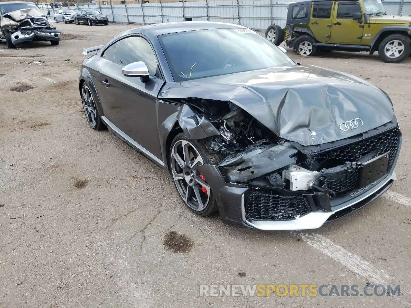 1 Photograph of a damaged car WUAASAFV6K1901591 AUDI TT 2019