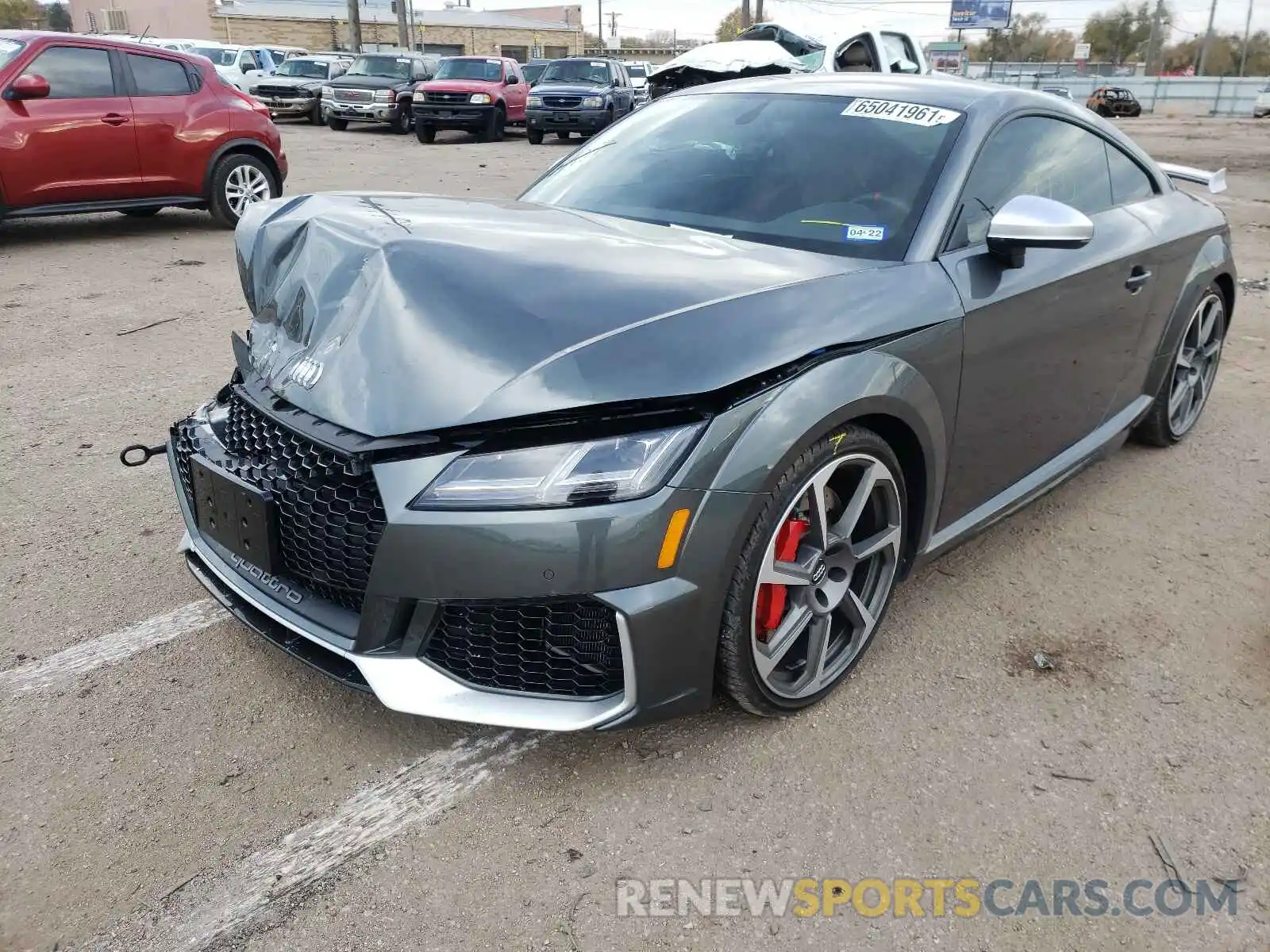 2 Photograph of a damaged car WUAASAFV6K1901591 AUDI TT 2019