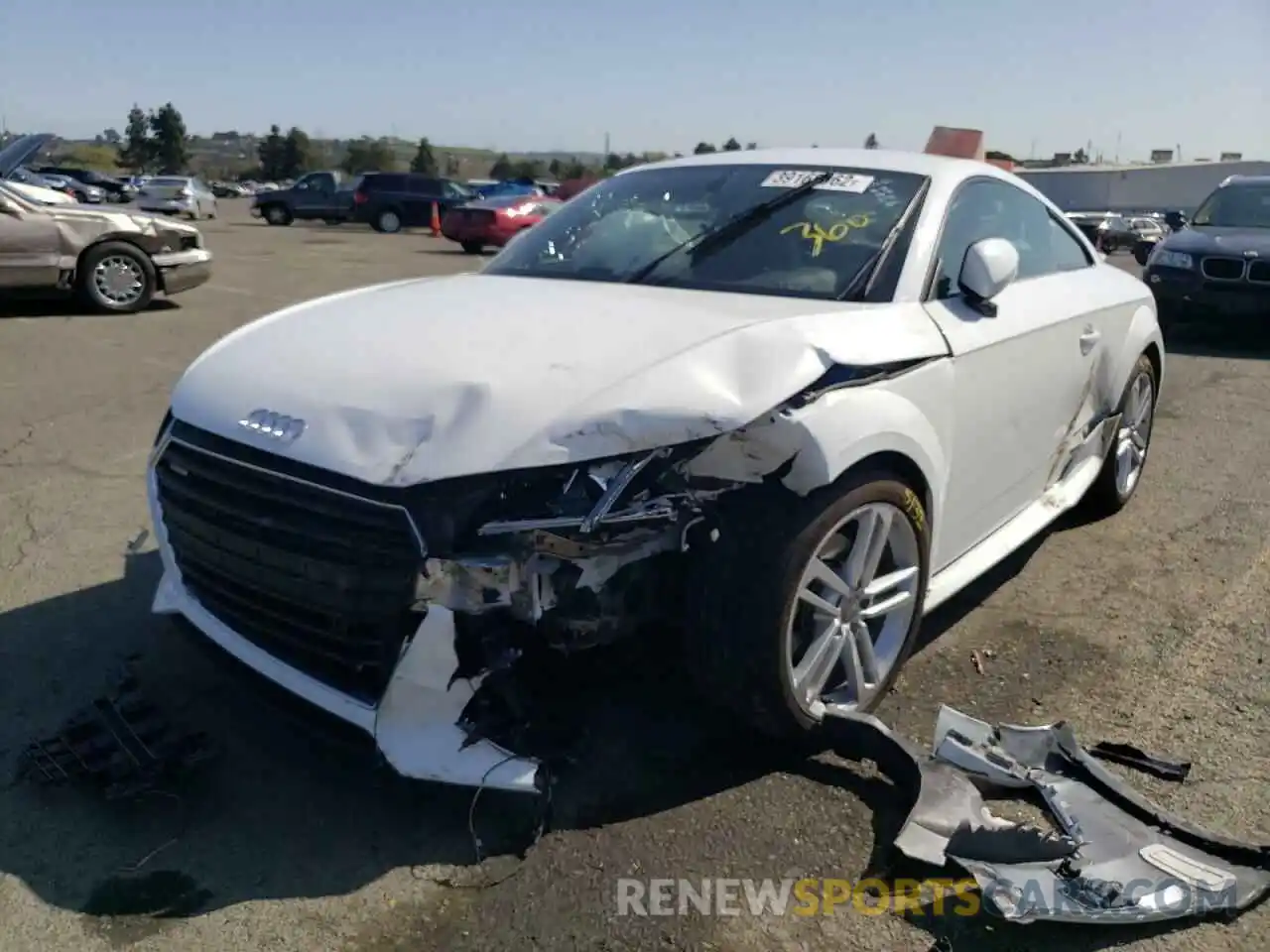 2 Photograph of a damaged car TRUAEAFV6L1004881 AUDI TT 2020