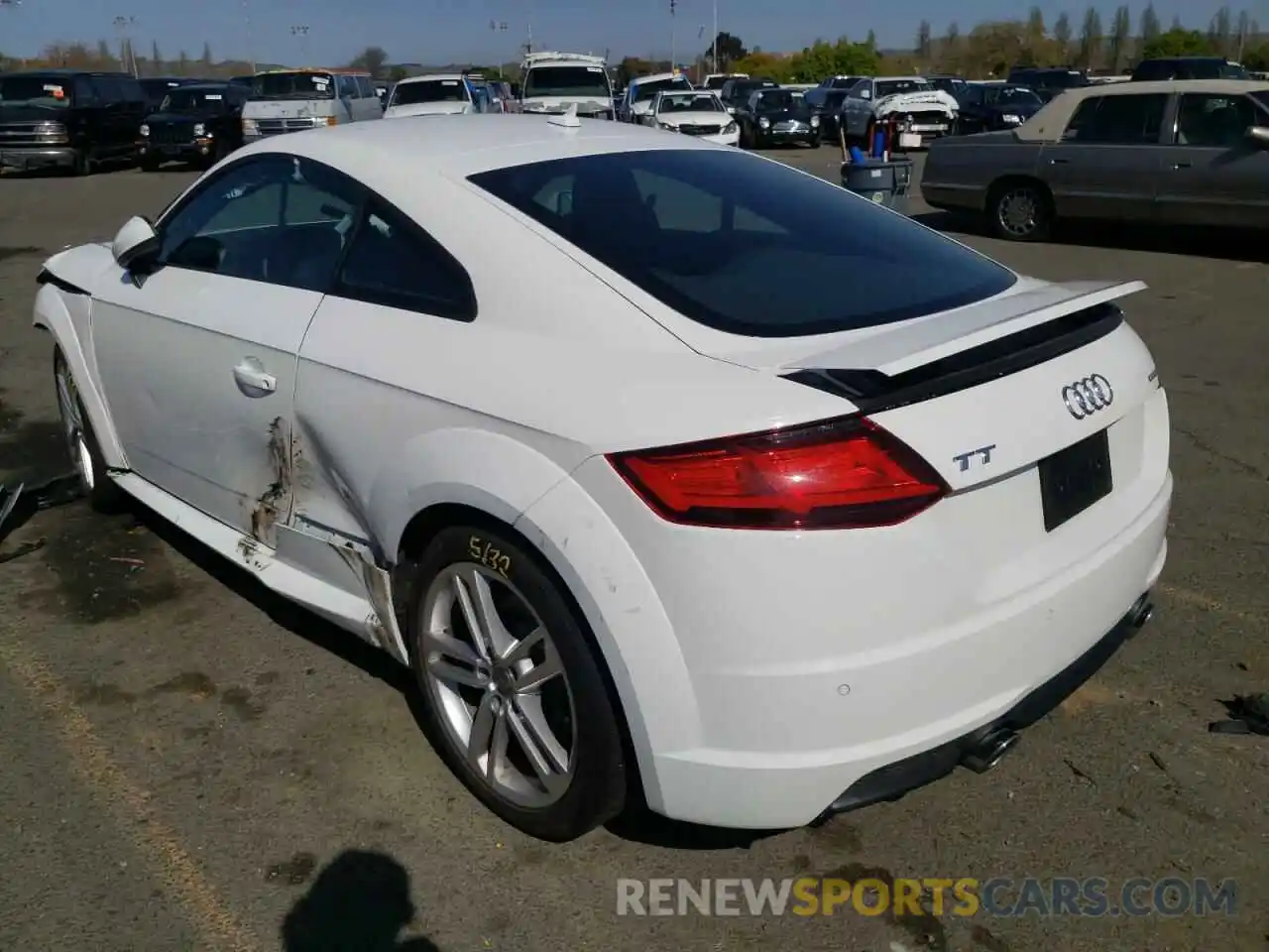 3 Photograph of a damaged car TRUAEAFV6L1004881 AUDI TT 2020