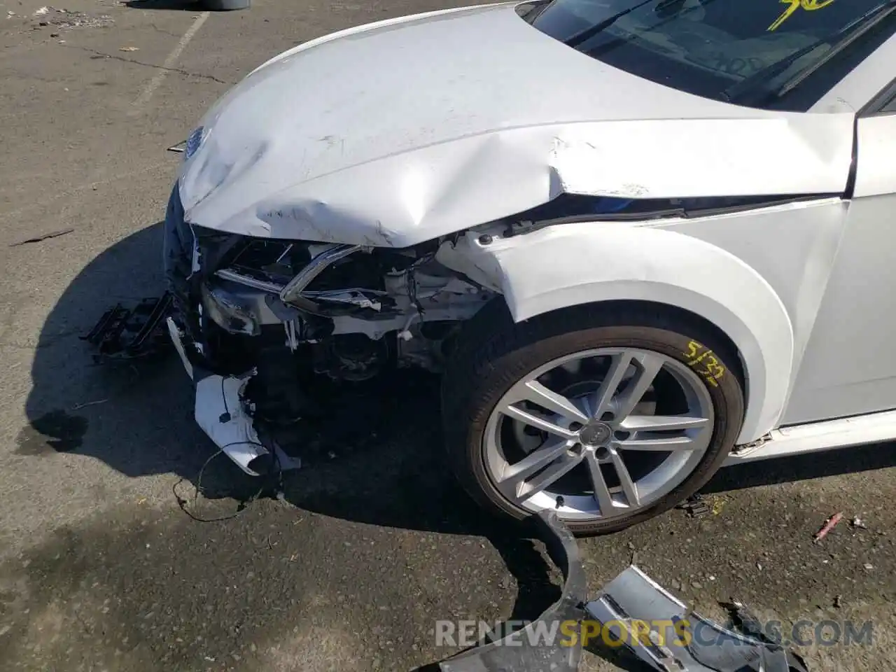 9 Photograph of a damaged car TRUAEAFV6L1004881 AUDI TT 2020