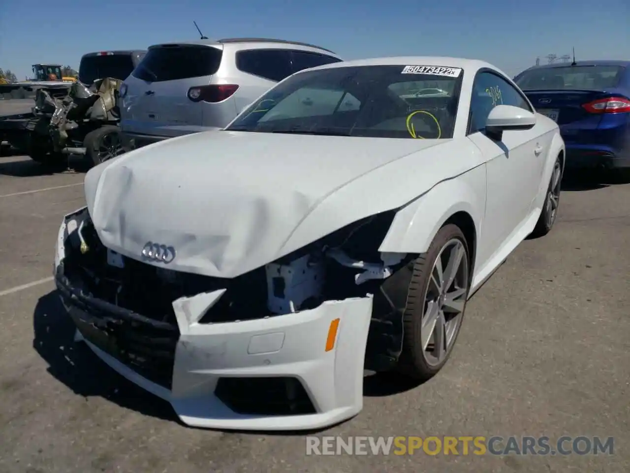 2 Photograph of a damaged car TRUAEAFV1M1004692 AUDI TT 2021