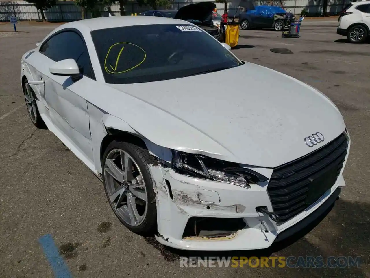 1 Photograph of a damaged car TRUAEAFV3M1002832 AUDI TT 2021