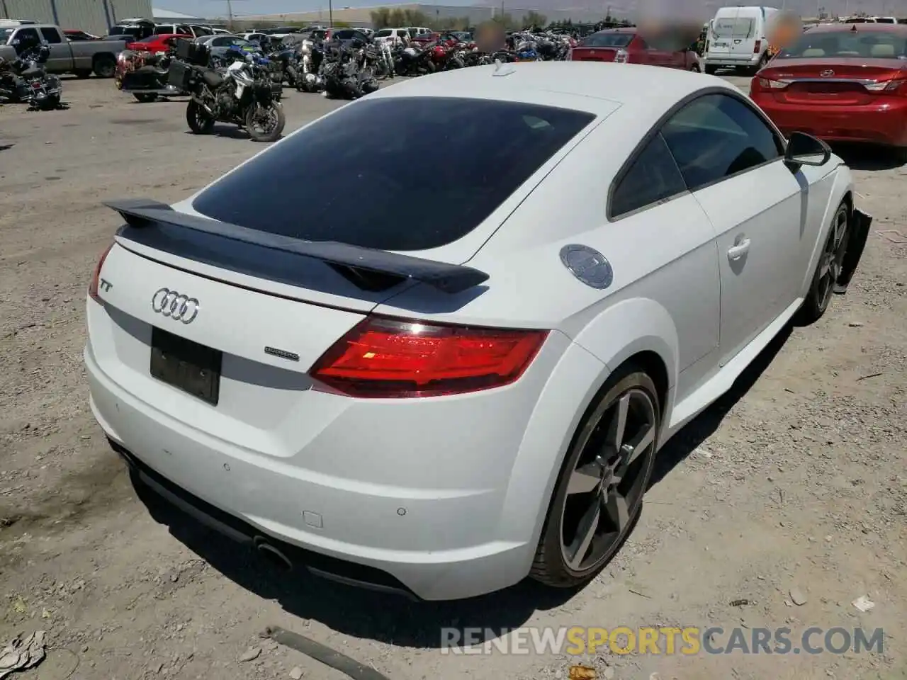 4 Фотография поврежденного автомобиля TRUAEAFV9M1002530 AUDI TT 2021