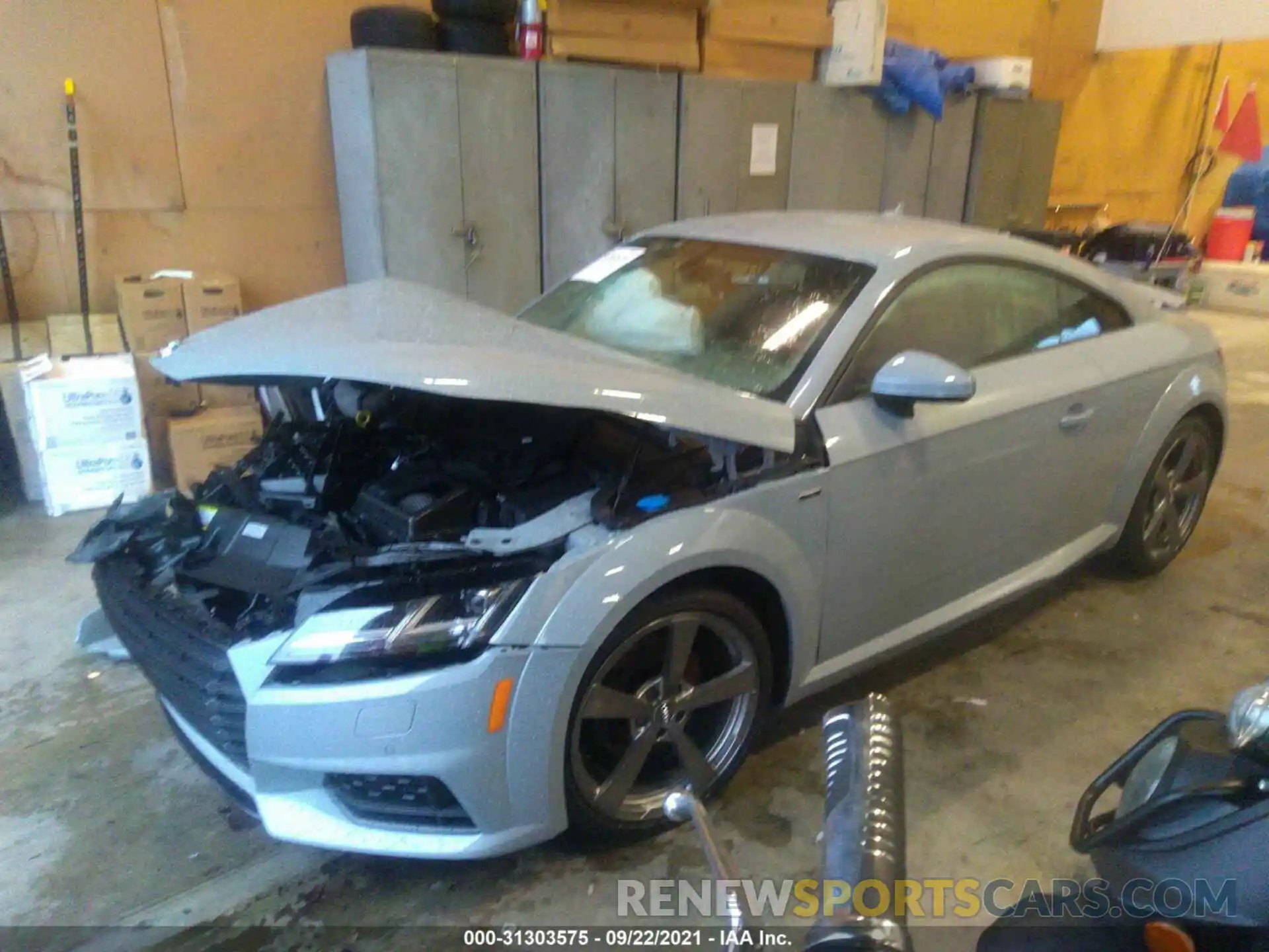 2 Photograph of a damaged car TRUAEAFV4K1002724 AUDI TT COUPE 2019