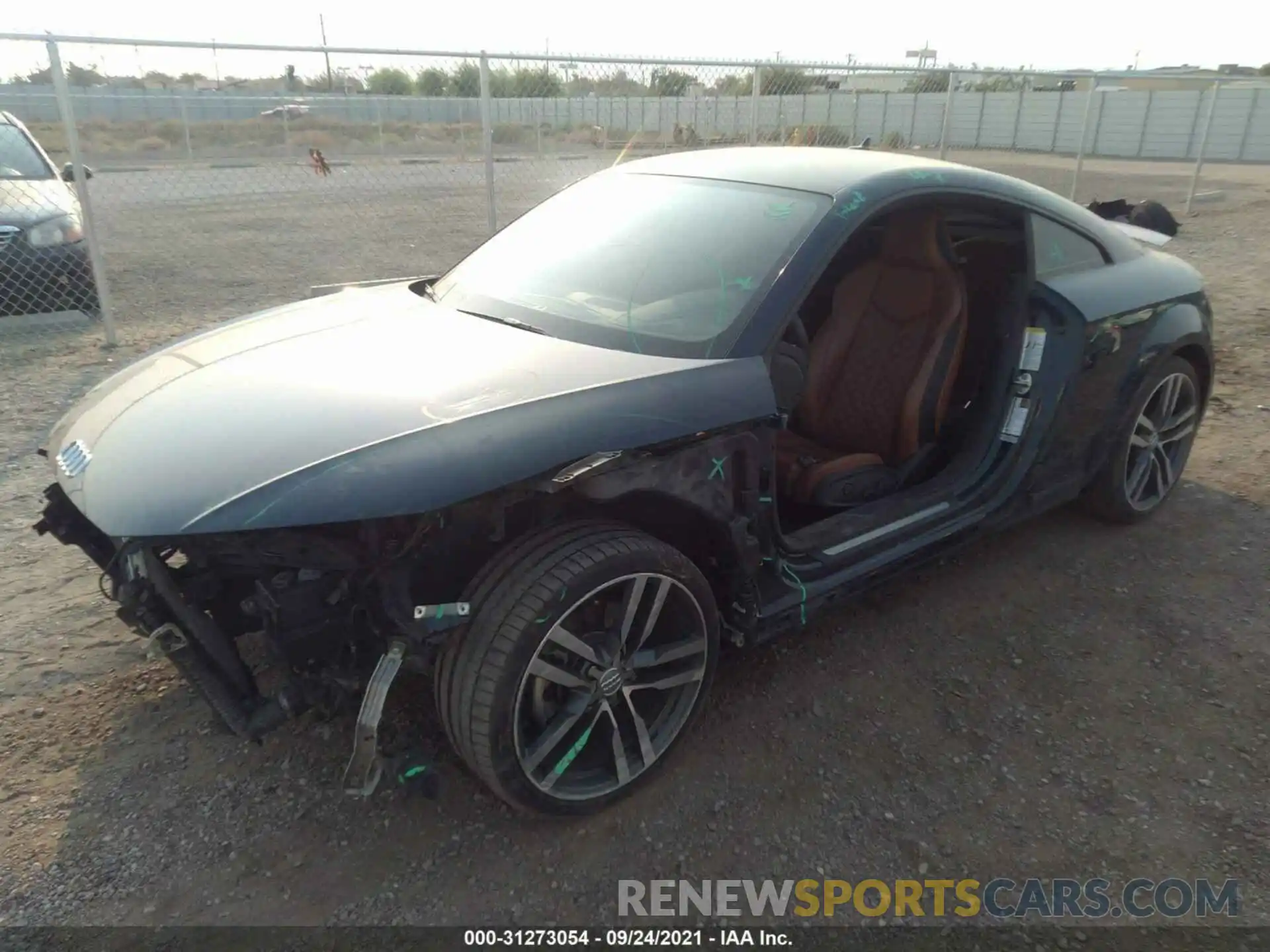 2 Photograph of a damaged car TRUAEAFVXK1005935 AUDI TT COUPE 2019