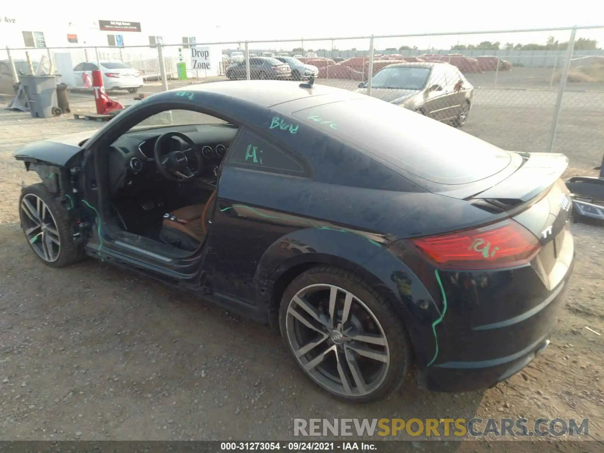 3 Photograph of a damaged car TRUAEAFVXK1005935 AUDI TT COUPE 2019