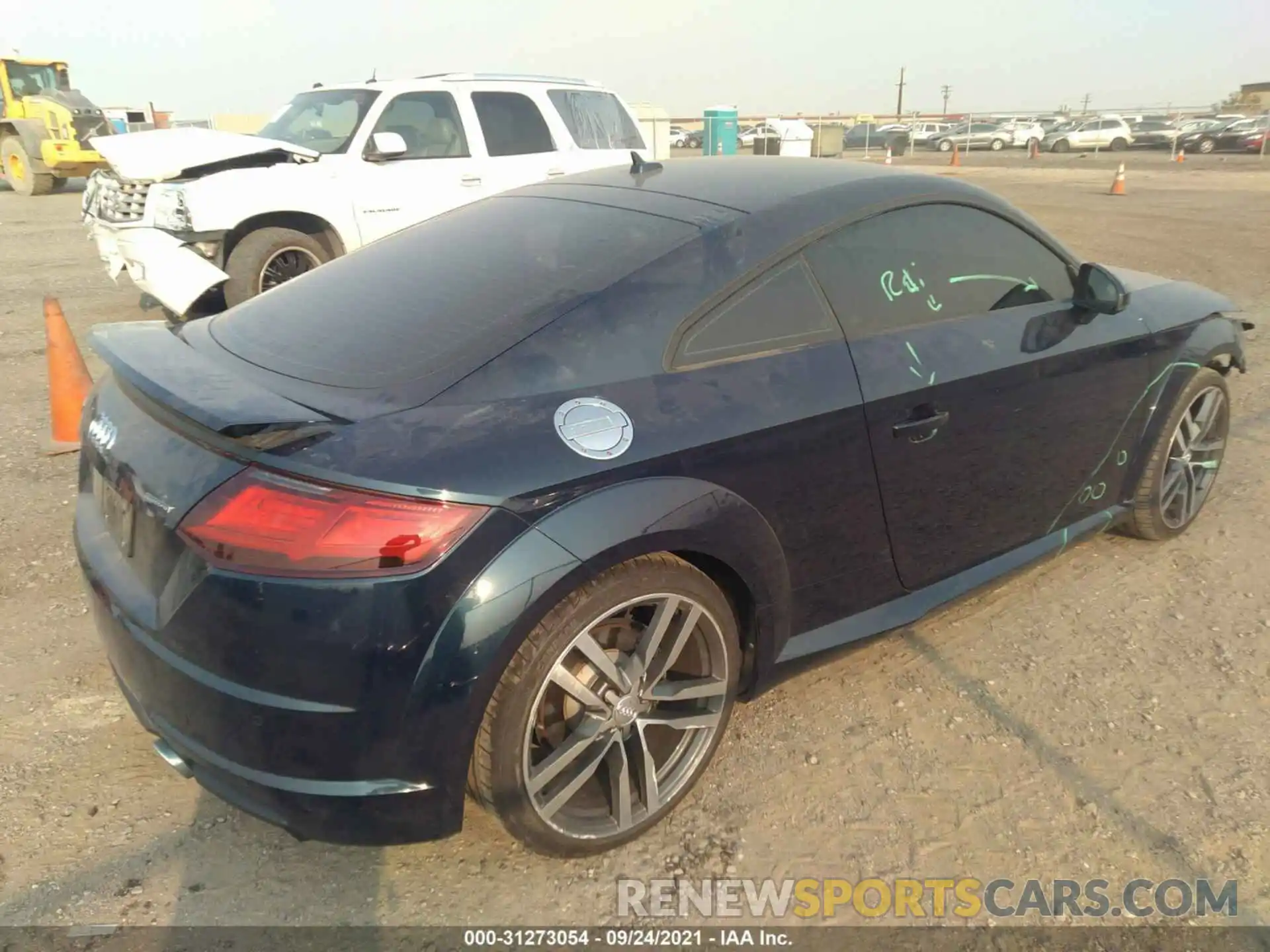 4 Photograph of a damaged car TRUAEAFVXK1005935 AUDI TT COUPE 2019