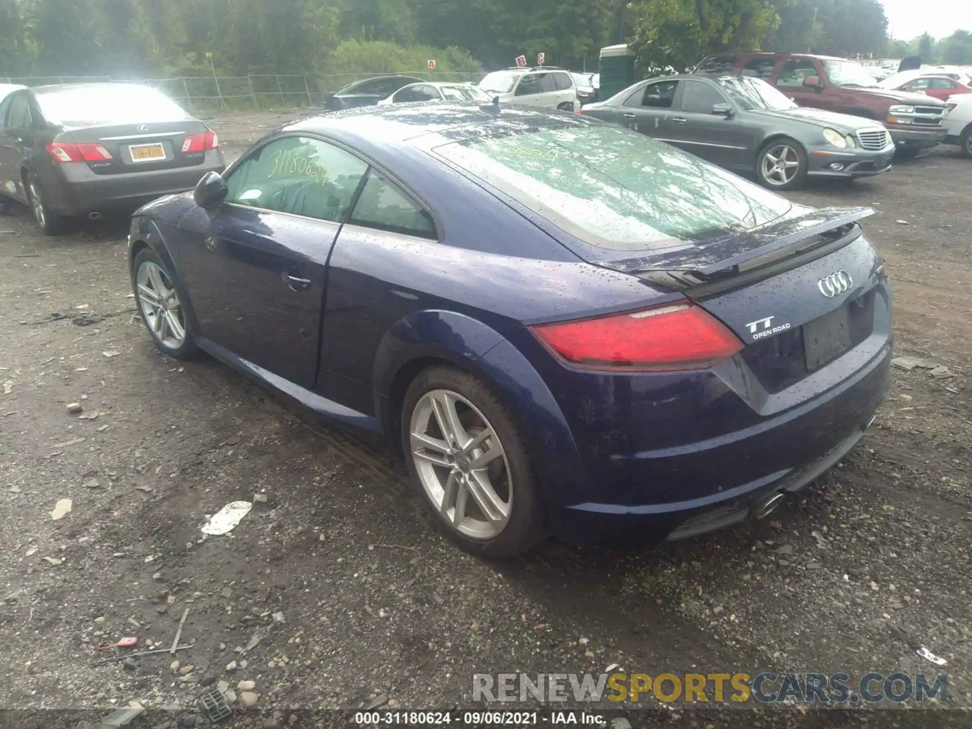 3 Photograph of a damaged car TRUAEAFVXM1002410 AUDI TT COUPE 2021