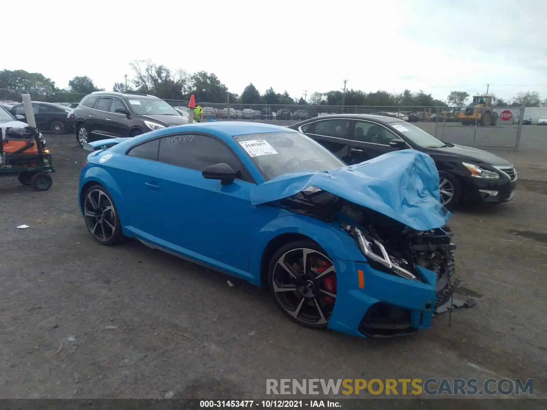 1 Photograph of a damaged car WUAASAFV4K1900858 AUDI TT RS 2019