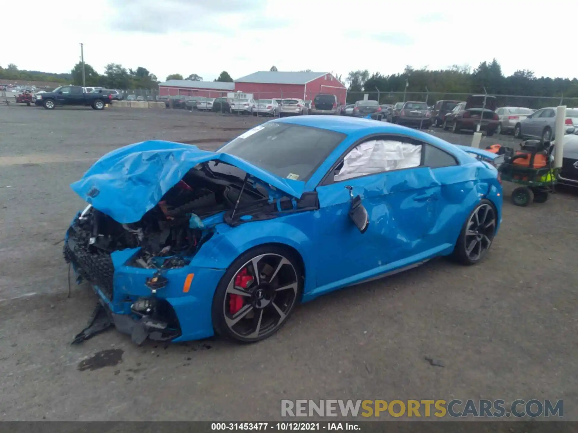 2 Photograph of a damaged car WUAASAFV4K1900858 AUDI TT RS 2019