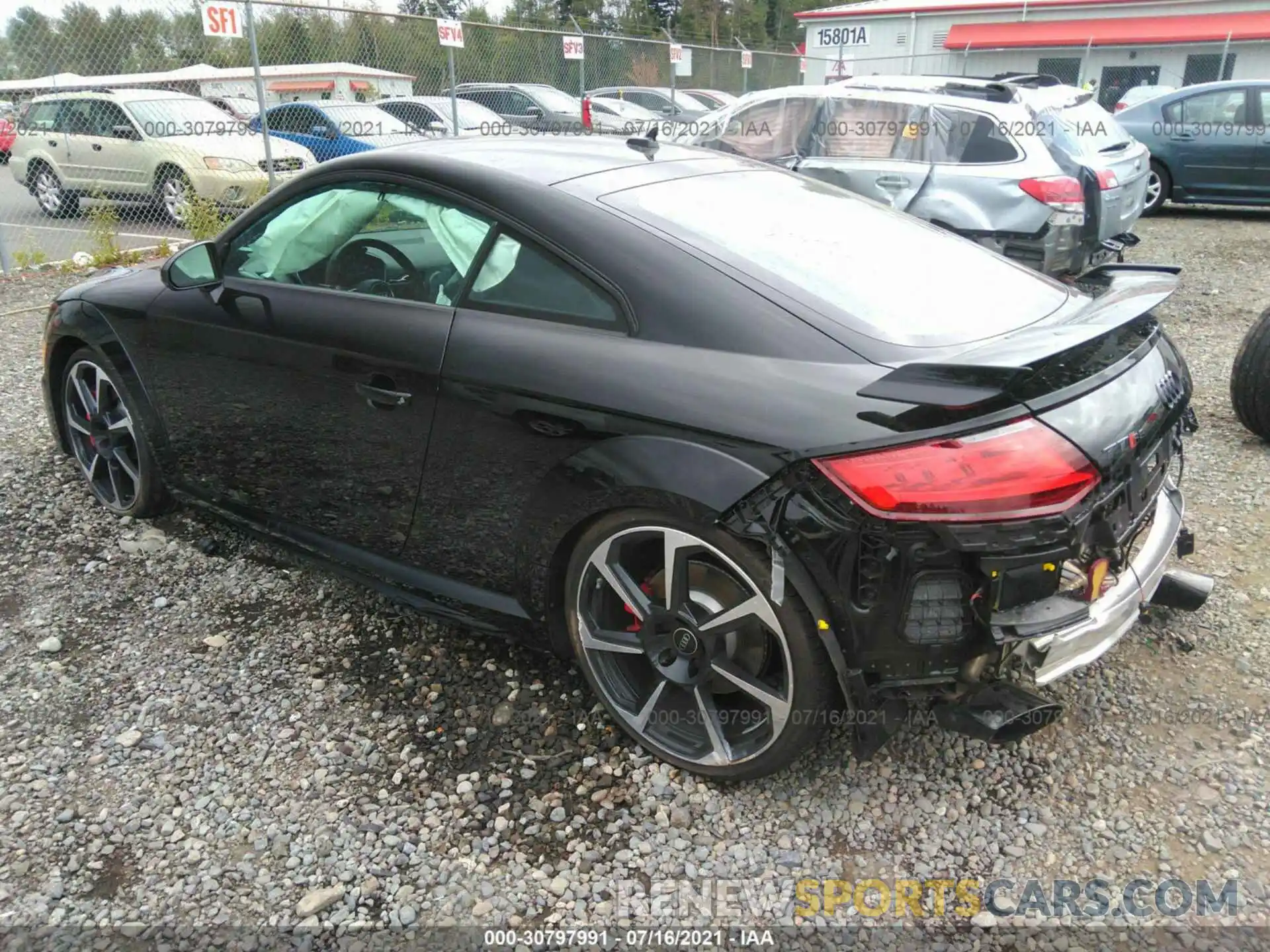 3 Photograph of a damaged car WUAASAFV2M1900232 AUDI TT RS 2021