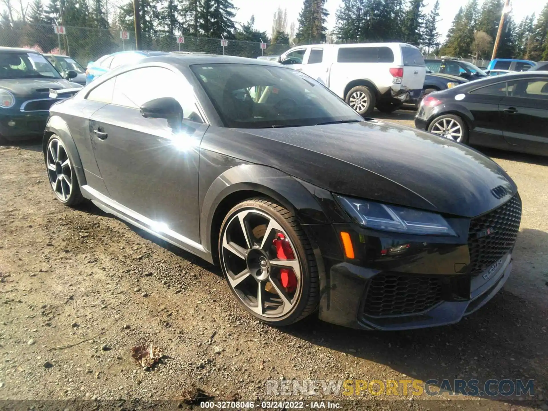 1 Photograph of a damaged car WUAASAFV2M1901025 AUDI TT RS 2021