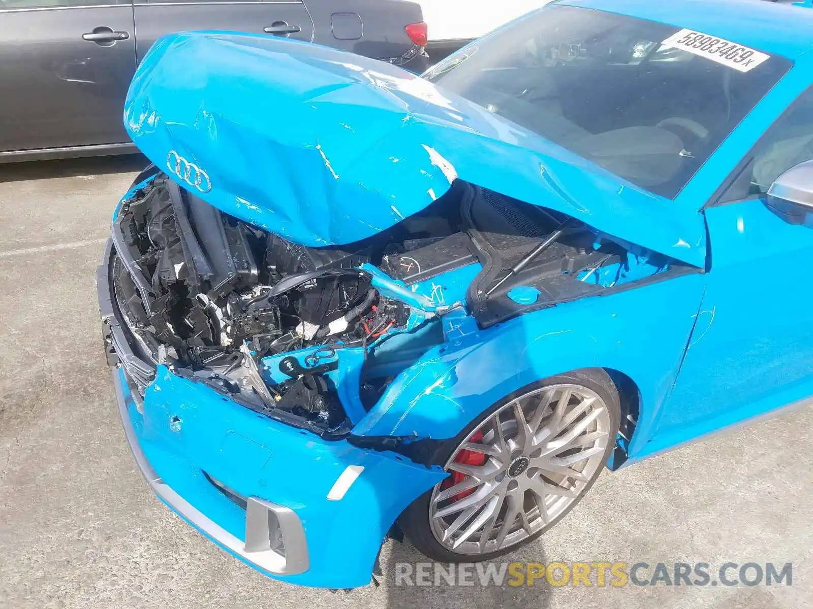 9 Photograph of a damaged car TRUA1AFV1K1006628 AUDI TTS 2019