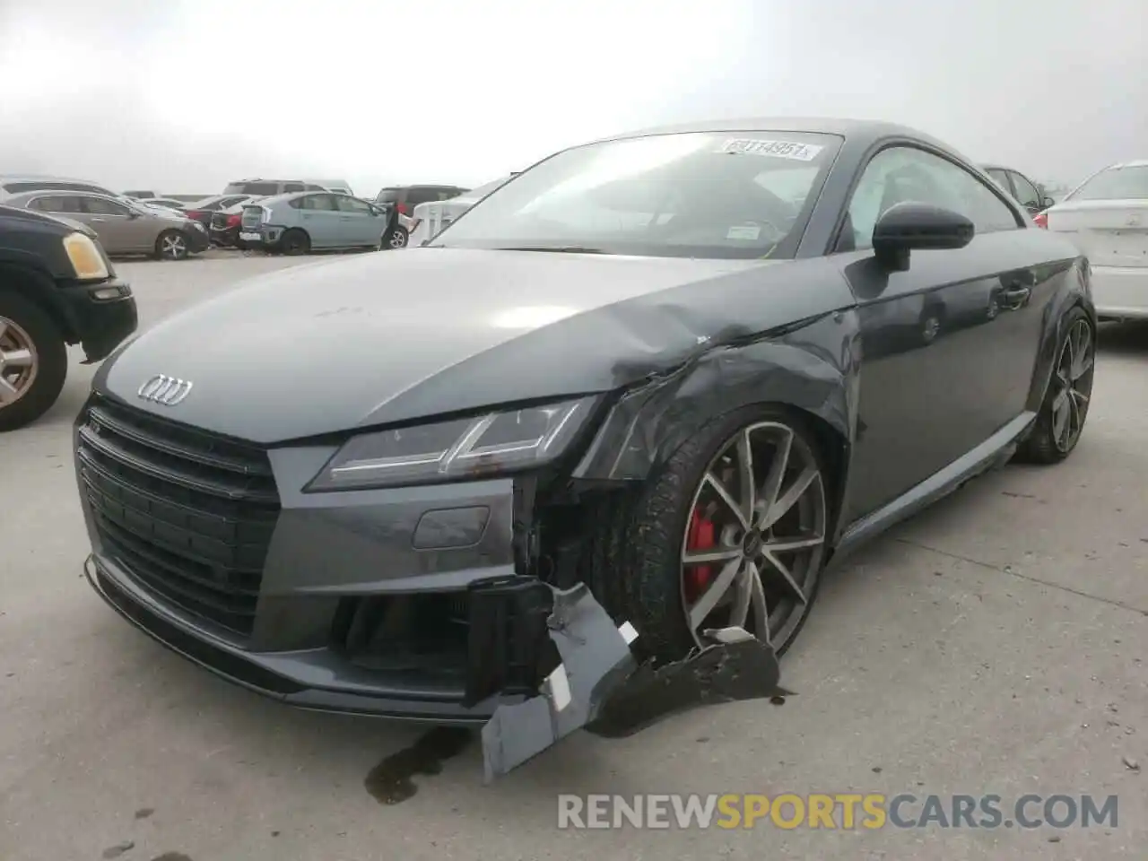 2 Photograph of a damaged car TRUA1AFV2K1011336 AUDI TTS 2019