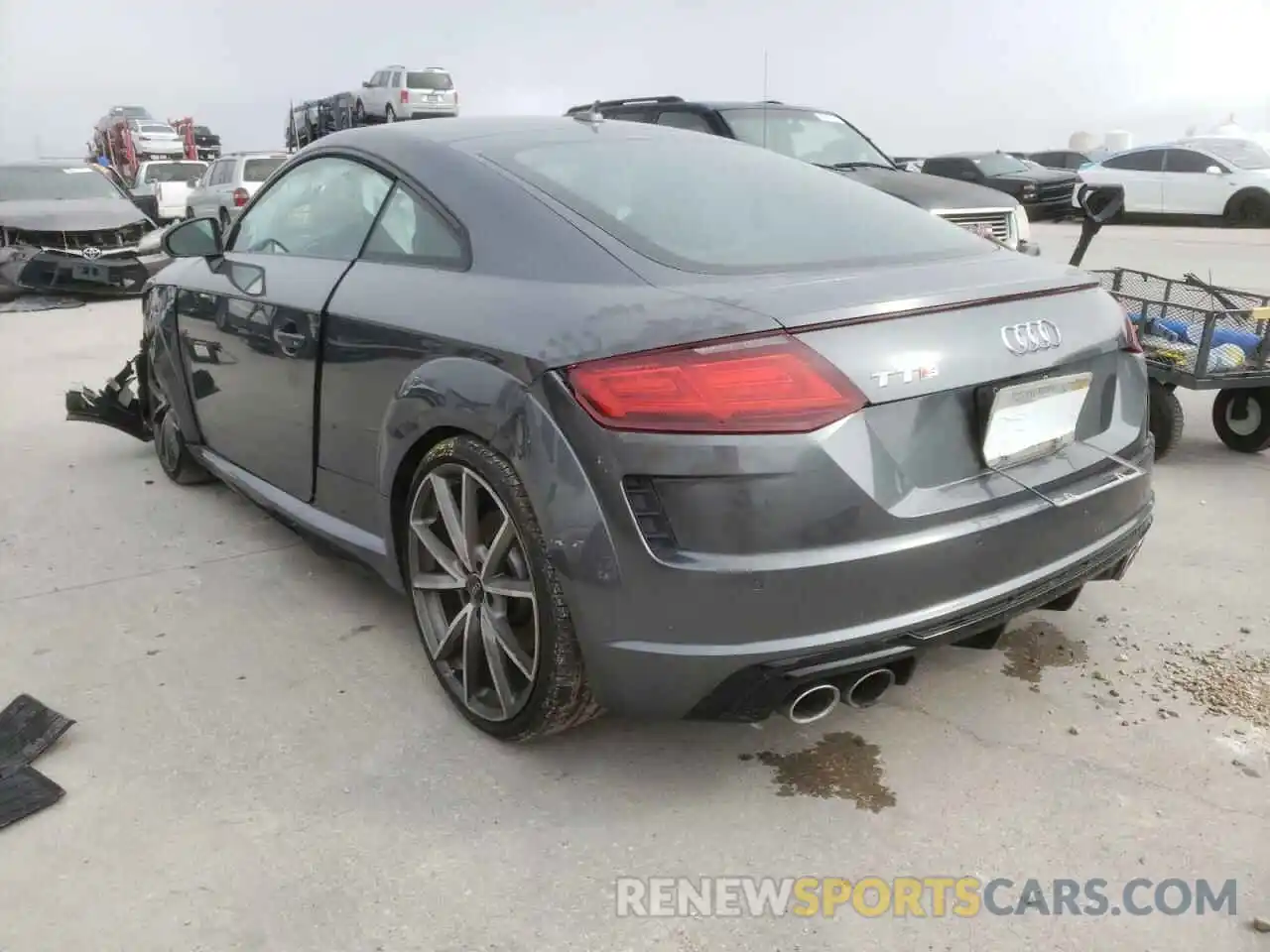 3 Photograph of a damaged car TRUA1AFV2K1011336 AUDI TTS 2019