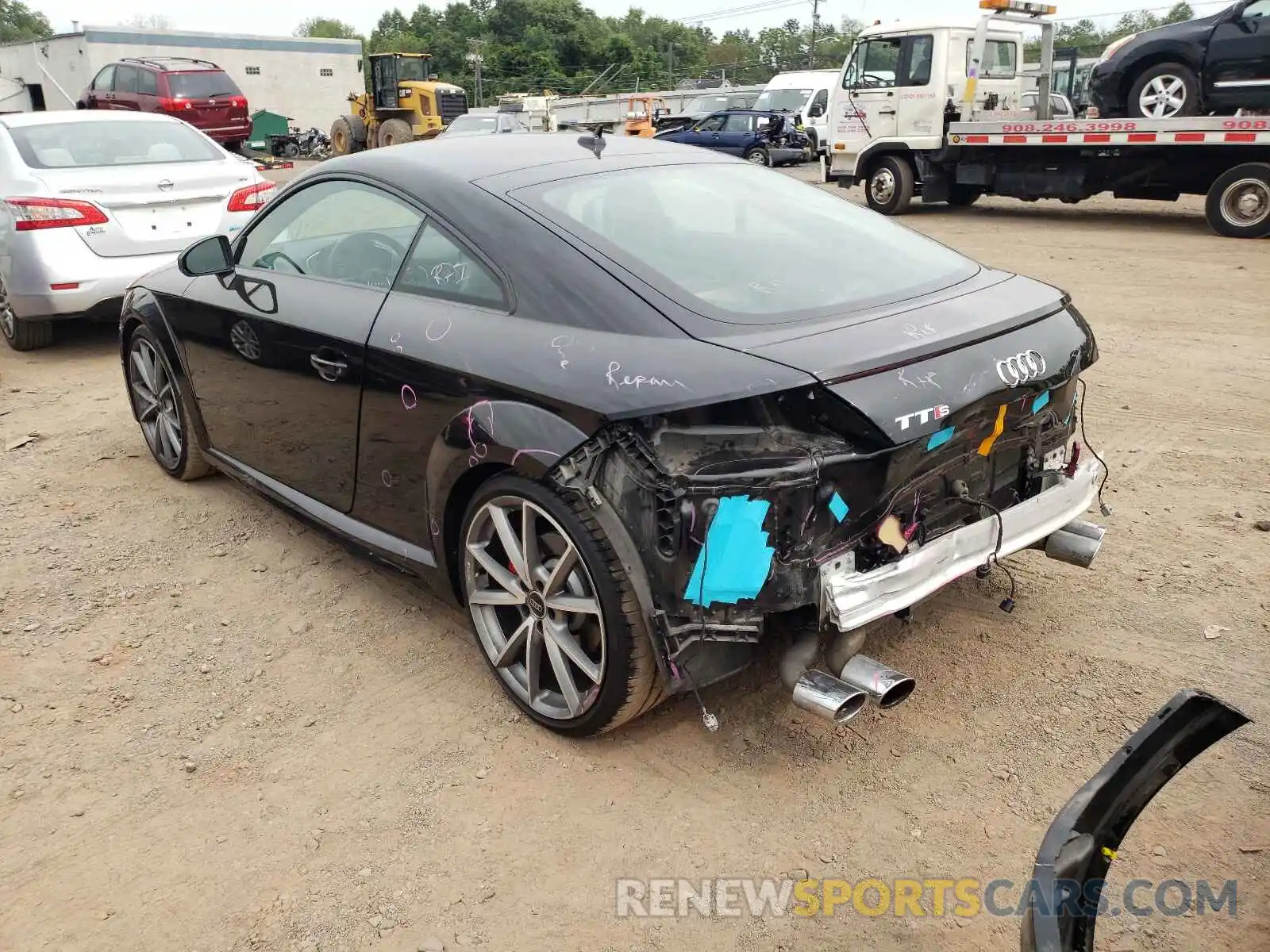 3 Photograph of a damaged car TRUA1AFV6K1002381 AUDI TTS 2019