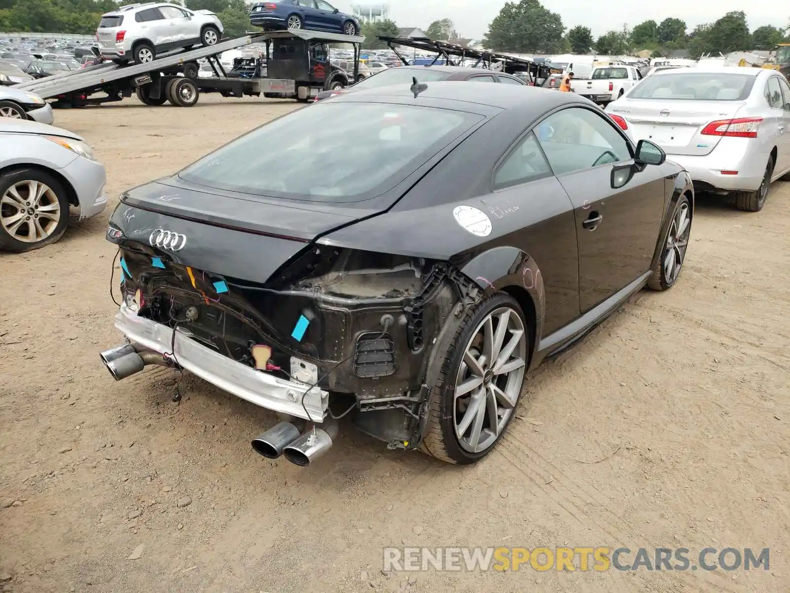 4 Photograph of a damaged car TRUA1AFV6K1002381 AUDI TTS 2019