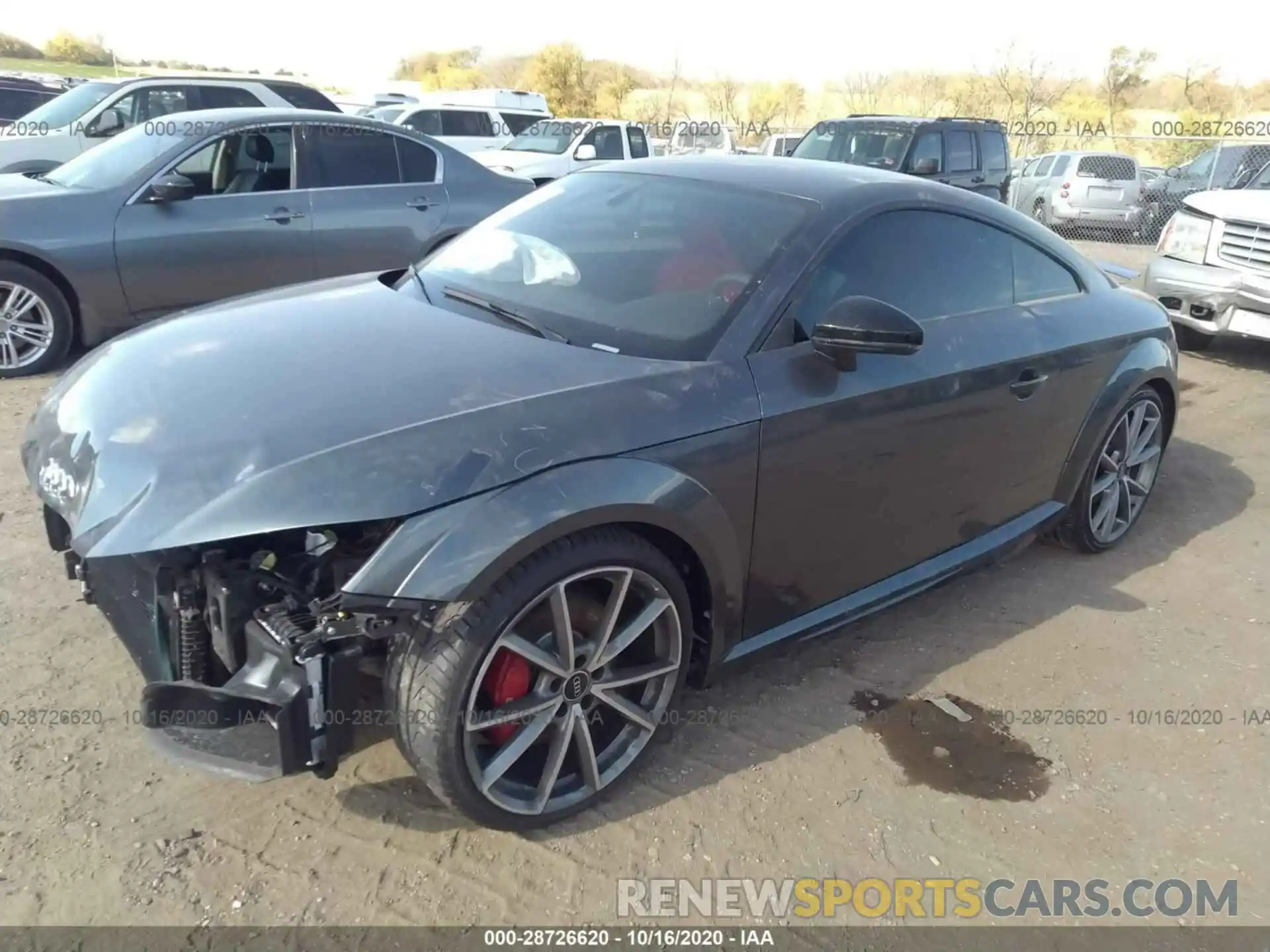 2 Photograph of a damaged car TRUA1AFV6K1006821 AUDI TTS 2019