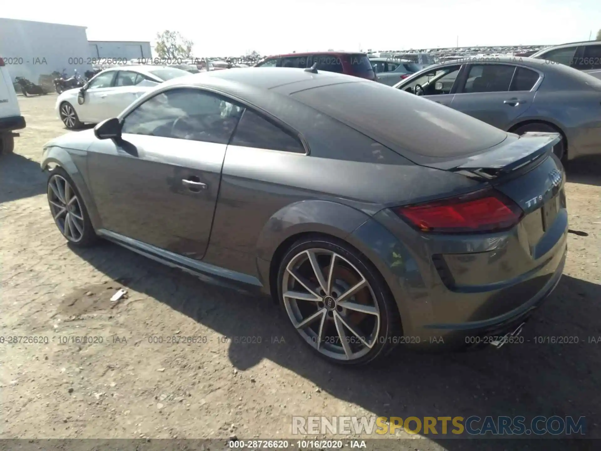 3 Photograph of a damaged car TRUA1AFV6K1006821 AUDI TTS 2019