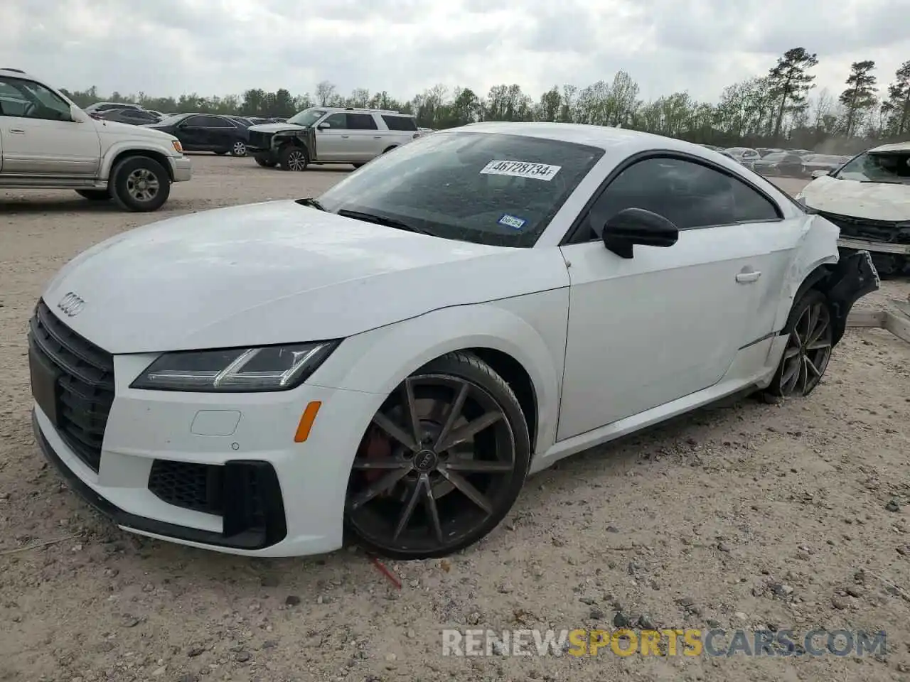 1 Photograph of a damaged car TRUA1AFV8K1011258 AUDI TTS 2019