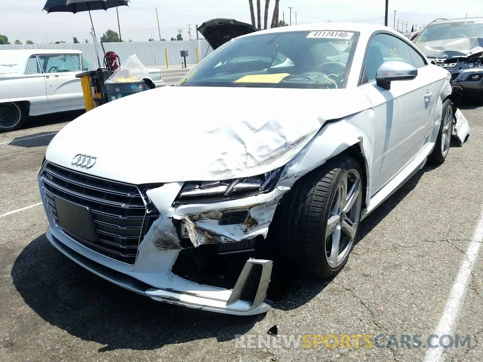 2 Photograph of a damaged car TRUA1AFV5L1002194 AUDI TTS 2020