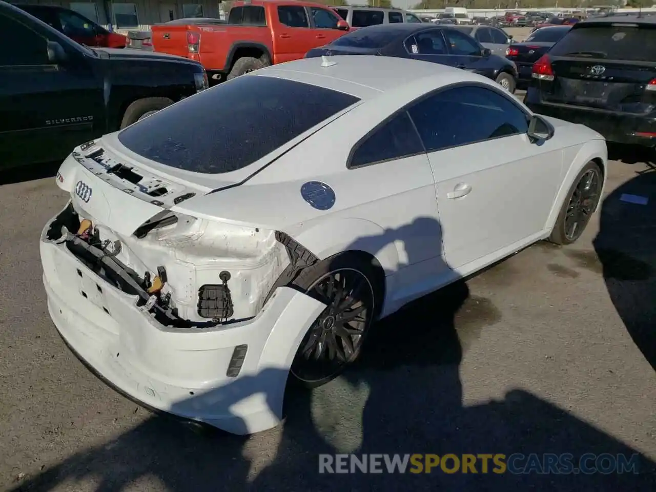 4 Photograph of a damaged car TRUA1AFV9L1003476 AUDI TTS 2020