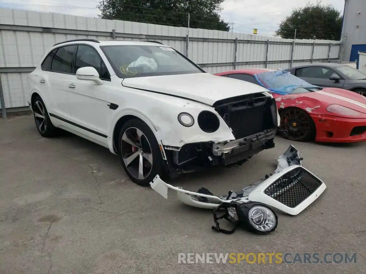 1 Photograph of a damaged car SJAAM2ZV0KC023896 BENTLEY ALL MODELS 2019