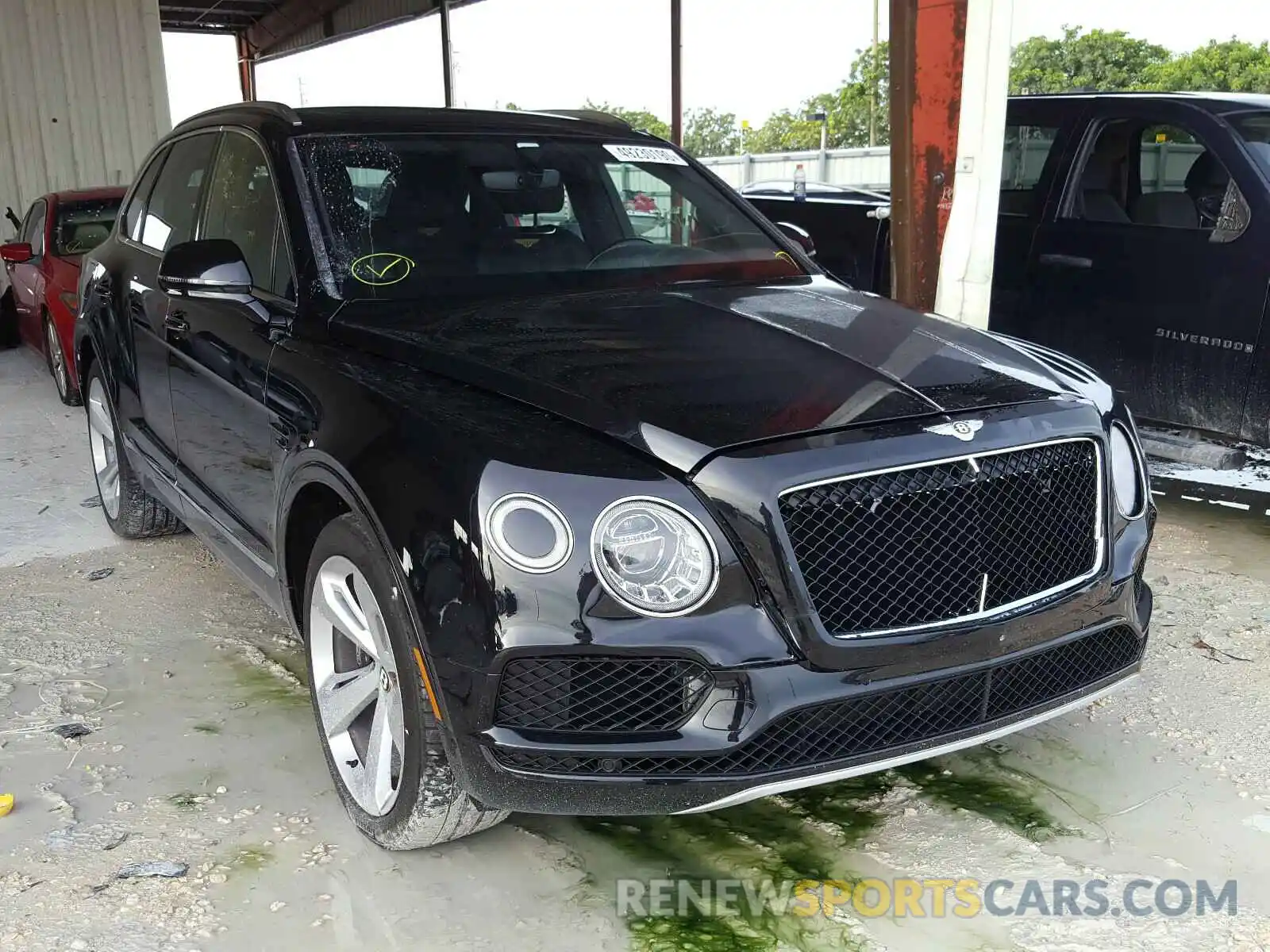 1 Photograph of a damaged car SJAAM2ZV3KC026954 BENTLEY ALL MODELS 2019