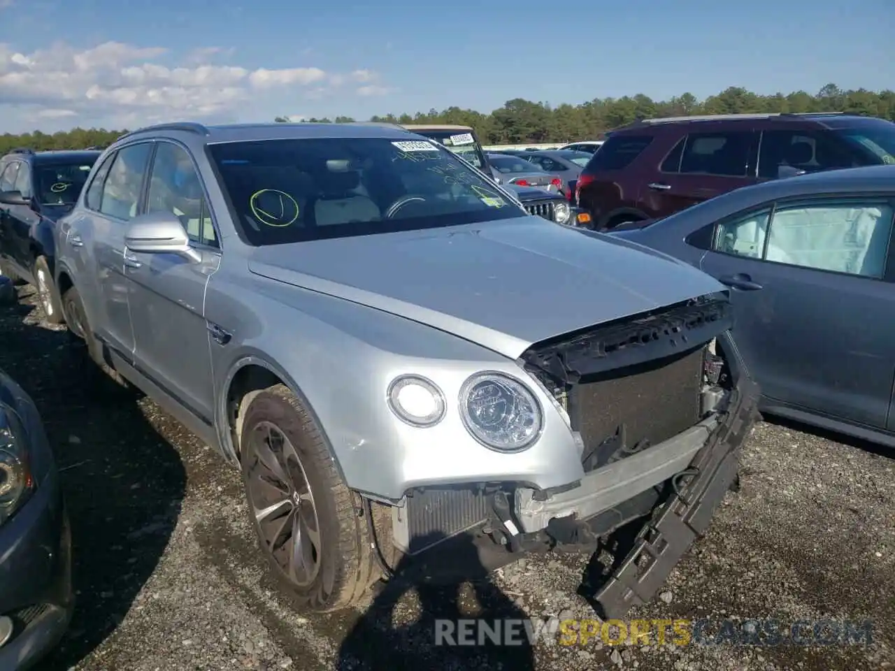 1 Photograph of a damaged car SJAAM2ZV4KC024193 BENTLEY ALL MODELS 2019