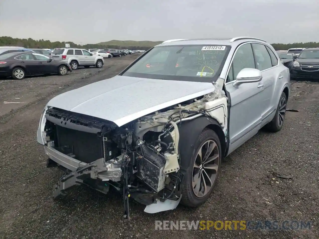 2 Photograph of a damaged car SJAAM2ZV4KC024193 BENTLEY ALL MODELS 2019