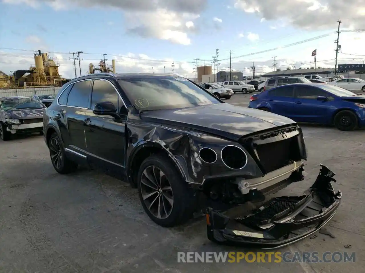 1 Photograph of a damaged car SJAAM2ZV4KC024856 BENTLEY ALL MODELS 2019