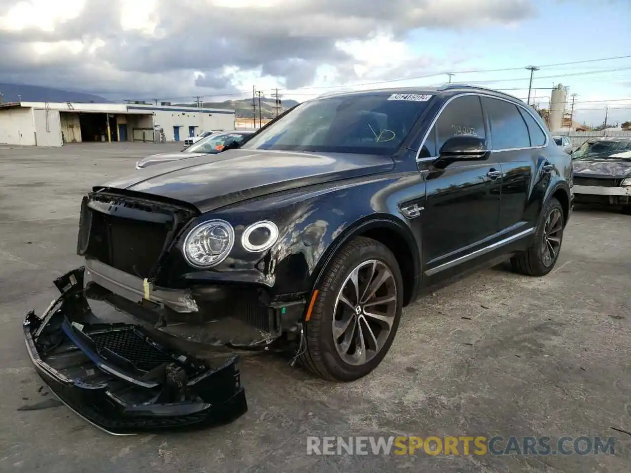 2 Photograph of a damaged car SJAAM2ZV4KC024856 BENTLEY ALL MODELS 2019